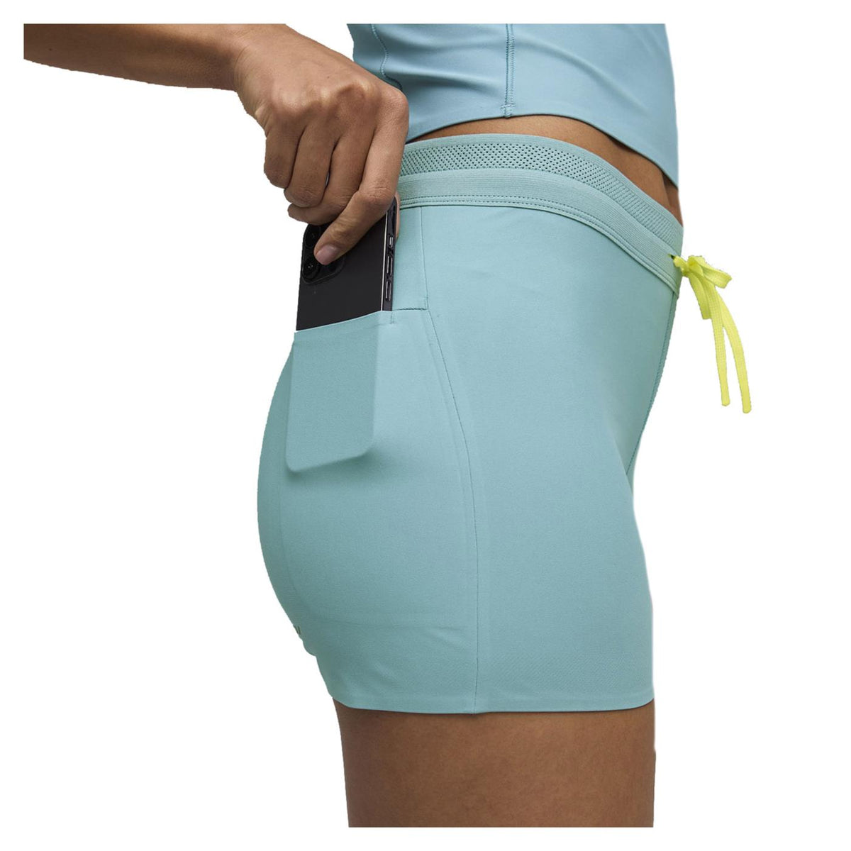 PUMA W LIGHTSPEED 3 SHORTS - C1-azzurro - vista 4