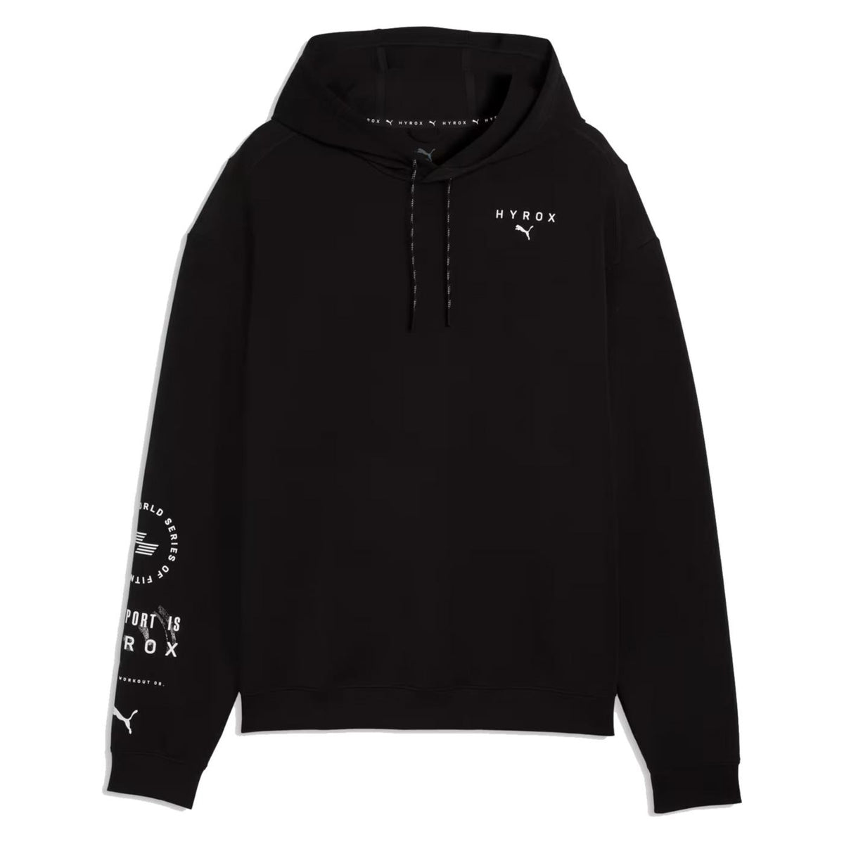 PUMA HYROX CLOUDSPUN HOODIE - Nero - vista 4