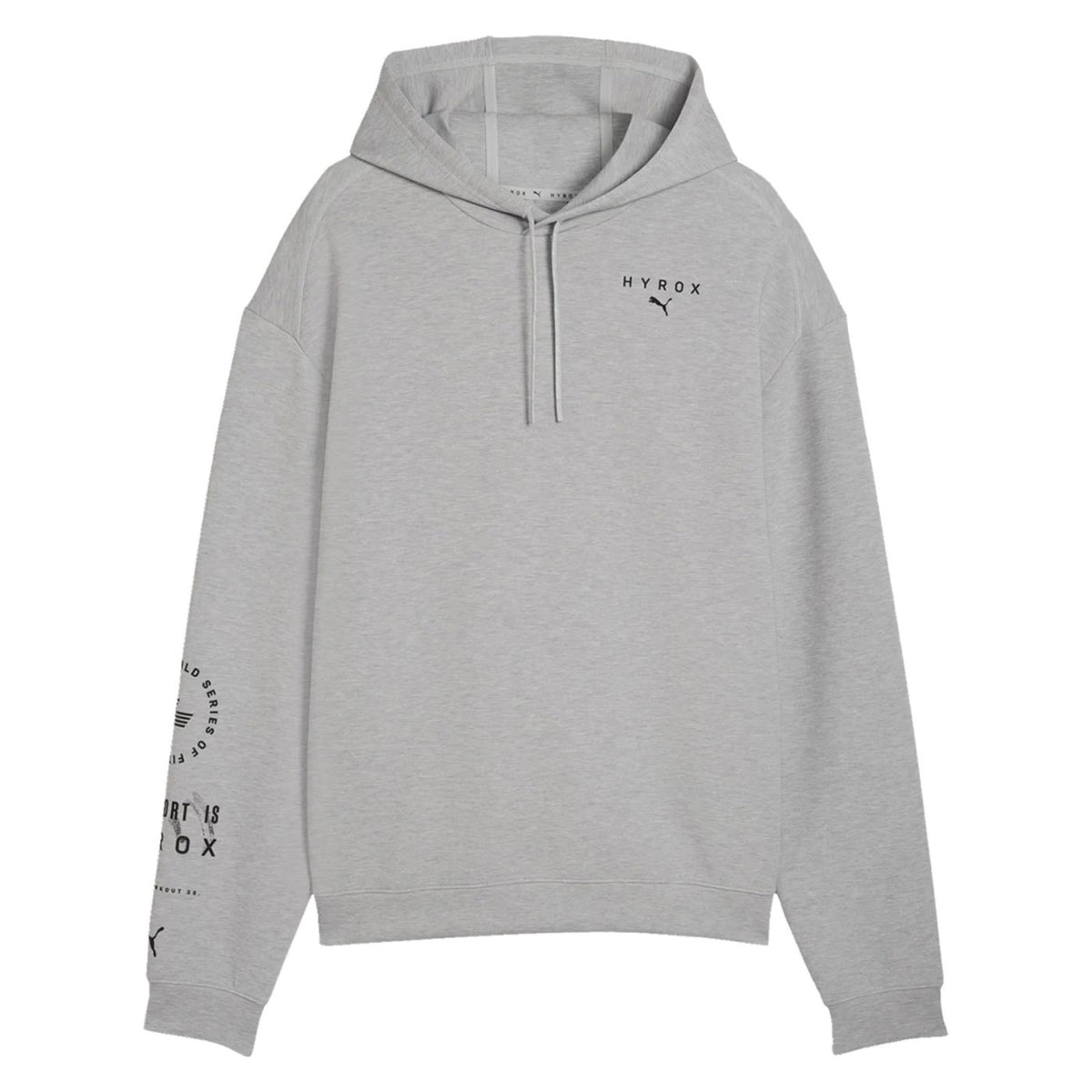 PUMA HYROX CLOUDSPUN HOODIE - Grigio chiaro - vista 3