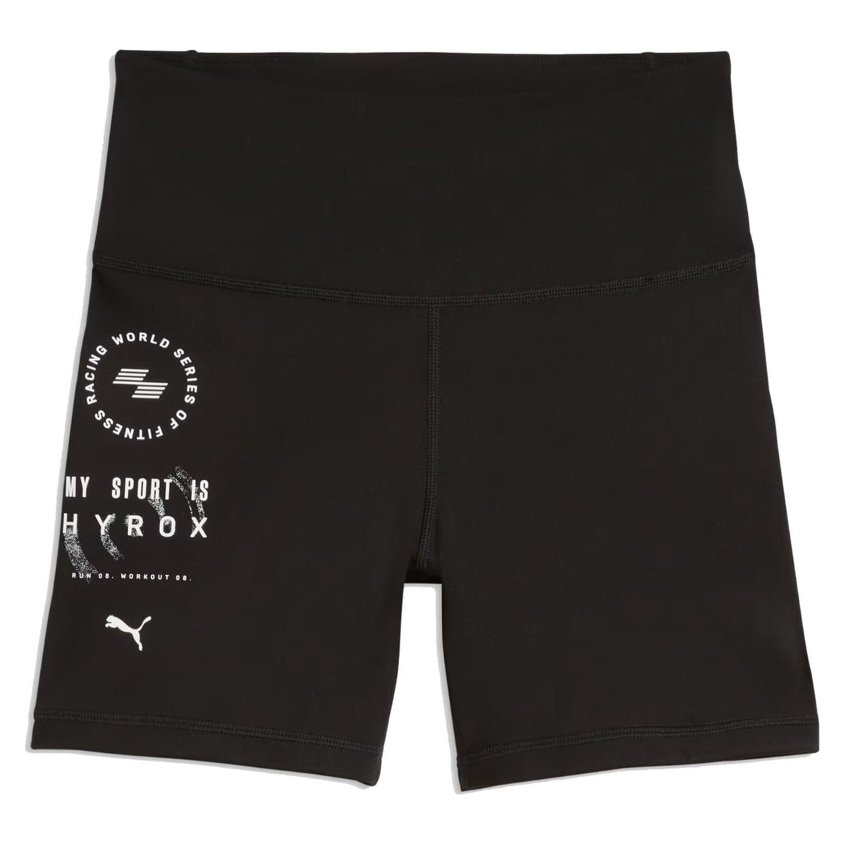 PUMA W HYROX TAD SHORT TIGHT - Nero - vista 2