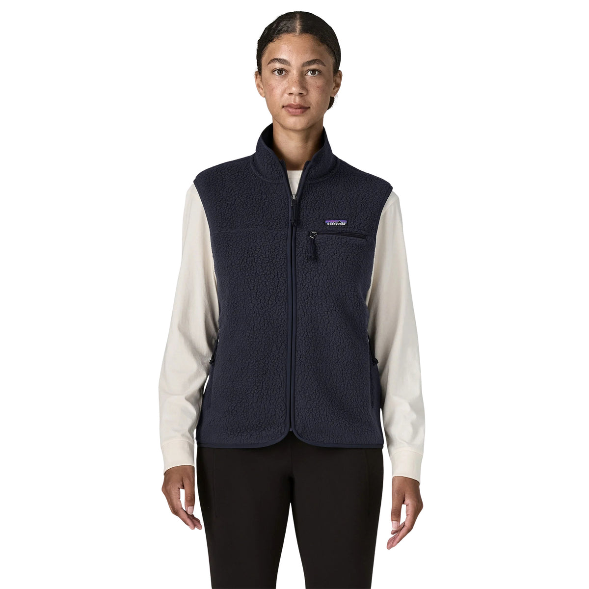 PATAGONIA WOMAN RETRO PILE VEST - Blu - immagine principale