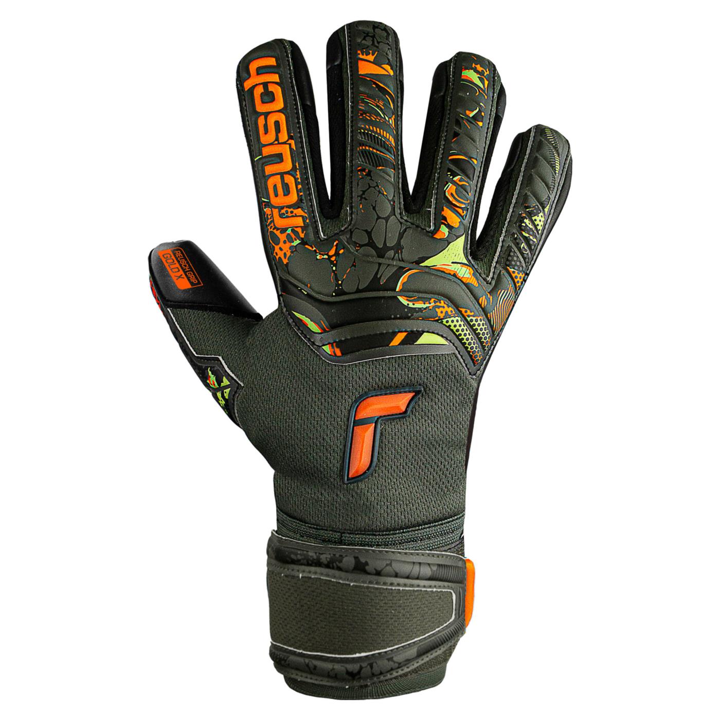 REUSCH ATTRAKT GOLD X JUNIOR - Verde militare - vista 2