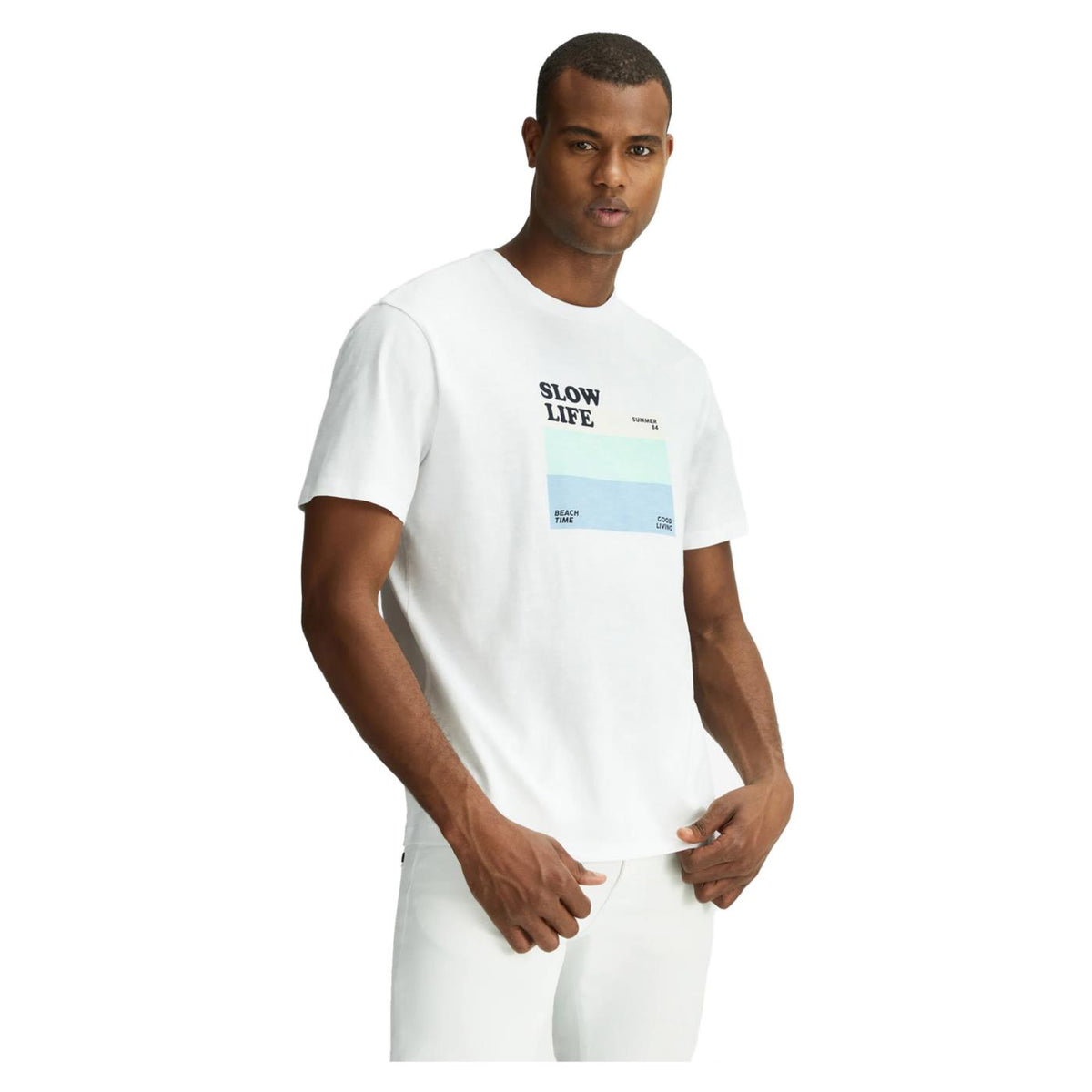 GAS ARNOUX JERSEY SLUB MC TEE