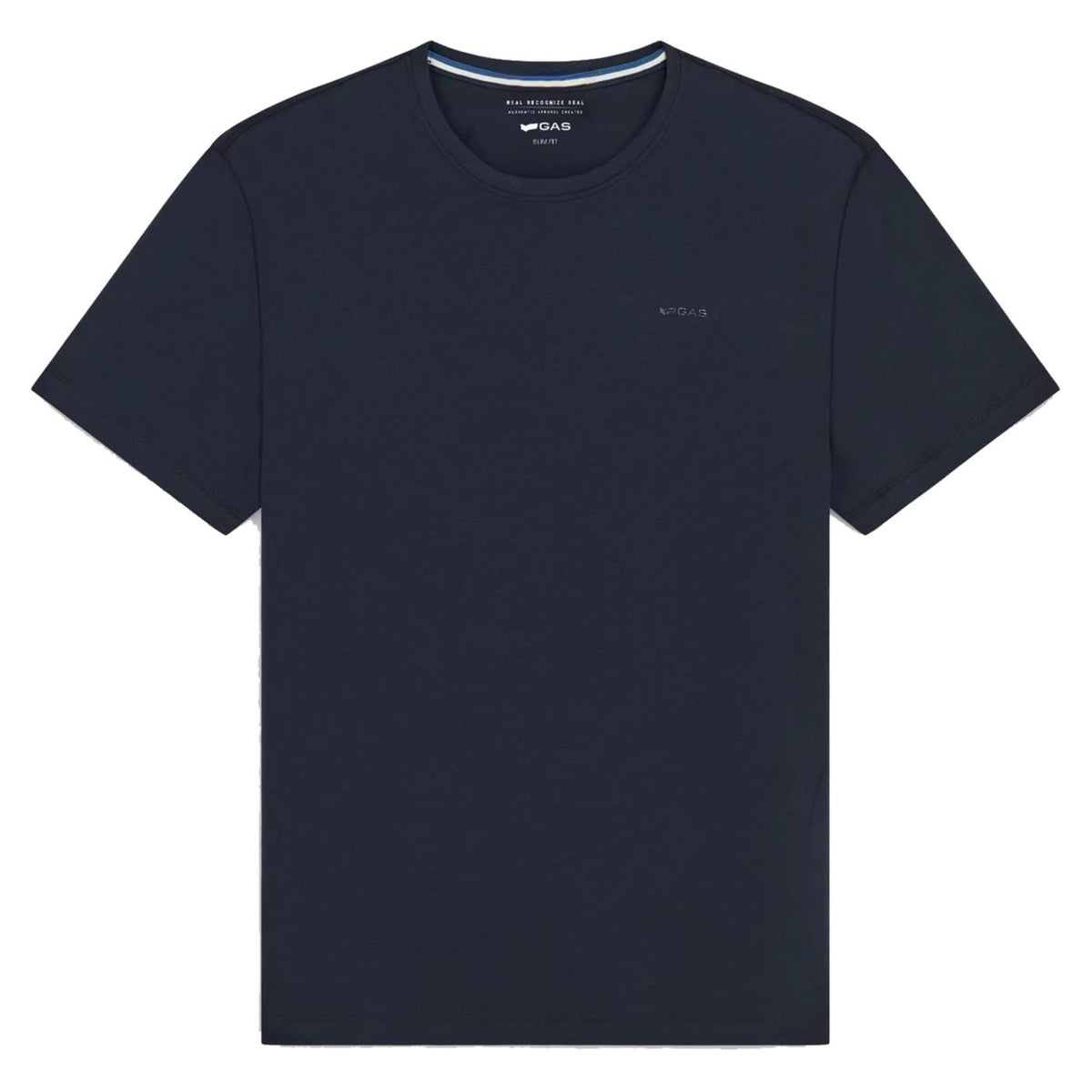 GAS T-SHIRTS MC SCUBA STRETCH - Blu - vista 2