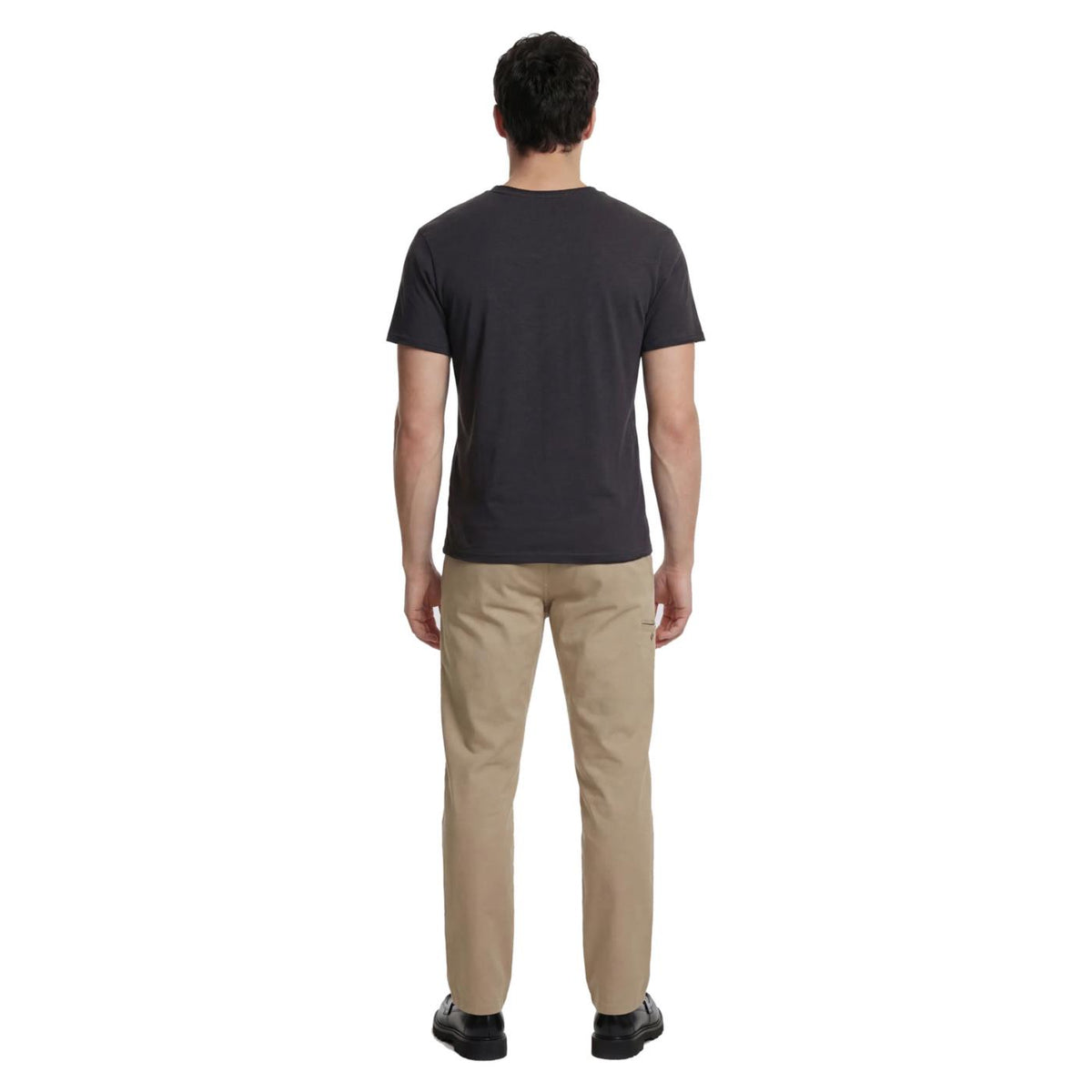 GAS T-SHIRT MC SCUBA SLUB - Grigio scuro - vista 2
