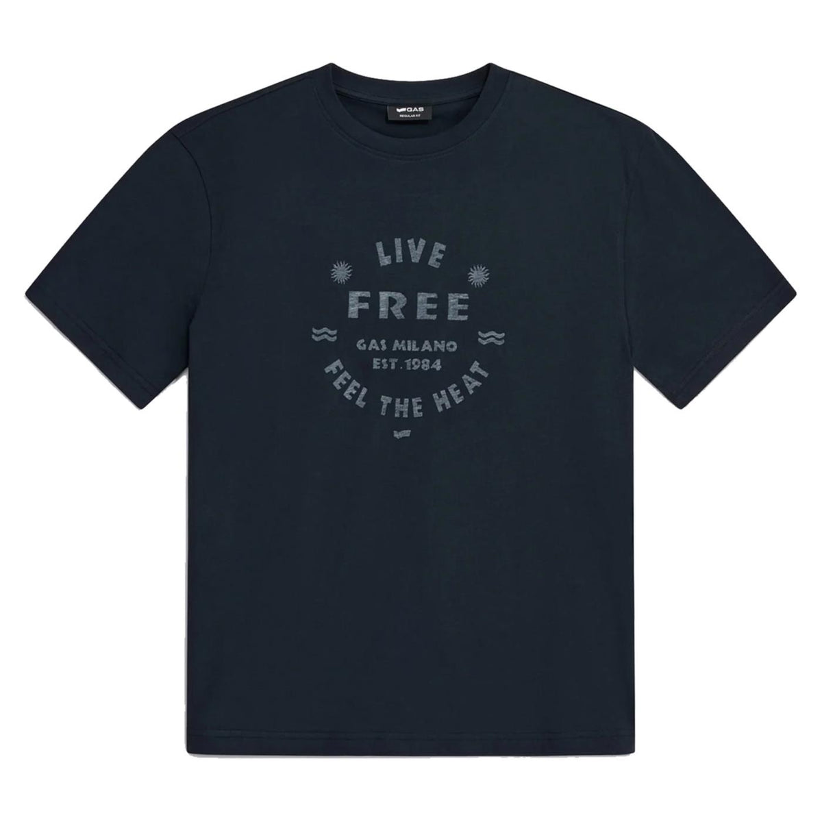 GAS T-SHIRT MC DHARIS LIGHT