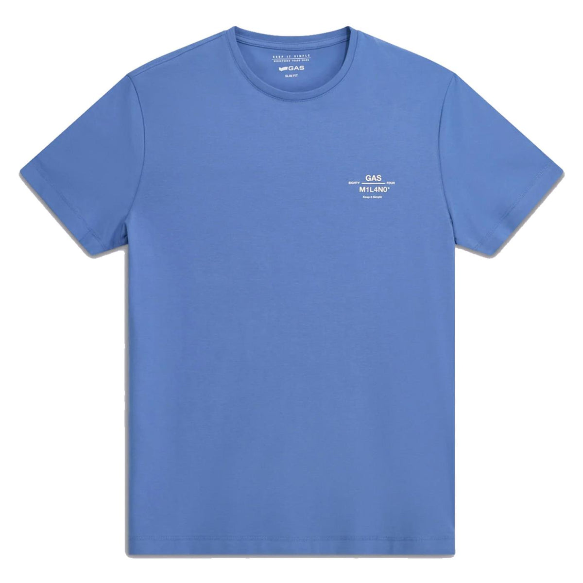 GAS T-SHIRT MC SCUBA JERSEY - Azzurro - immagine principale