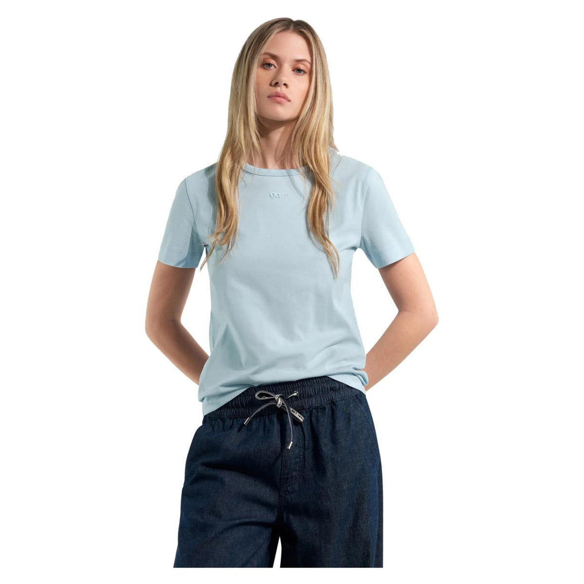 GAS T-SHIRT W TELLY MC - Azzurro - immagine principale