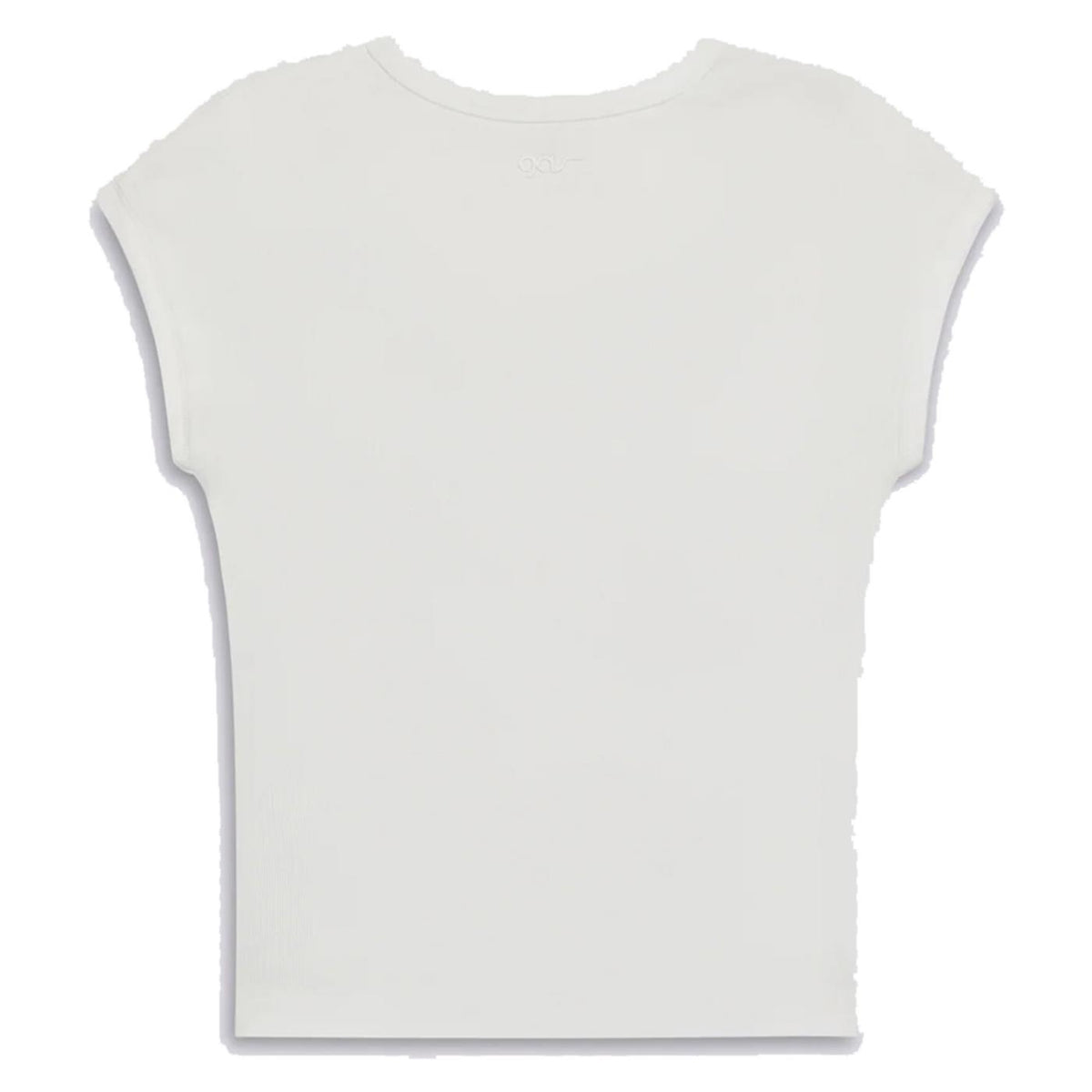 GAS T-SHIRT W HANIS MC CREW - Bianco - vista 4