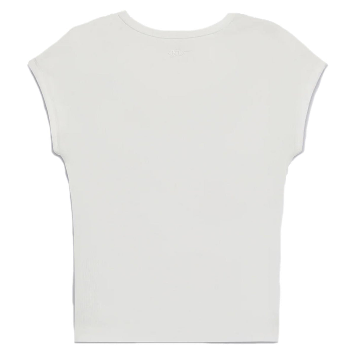 GAS T-SHIRT W HANIS MC CREW - Bianco - vista 7
