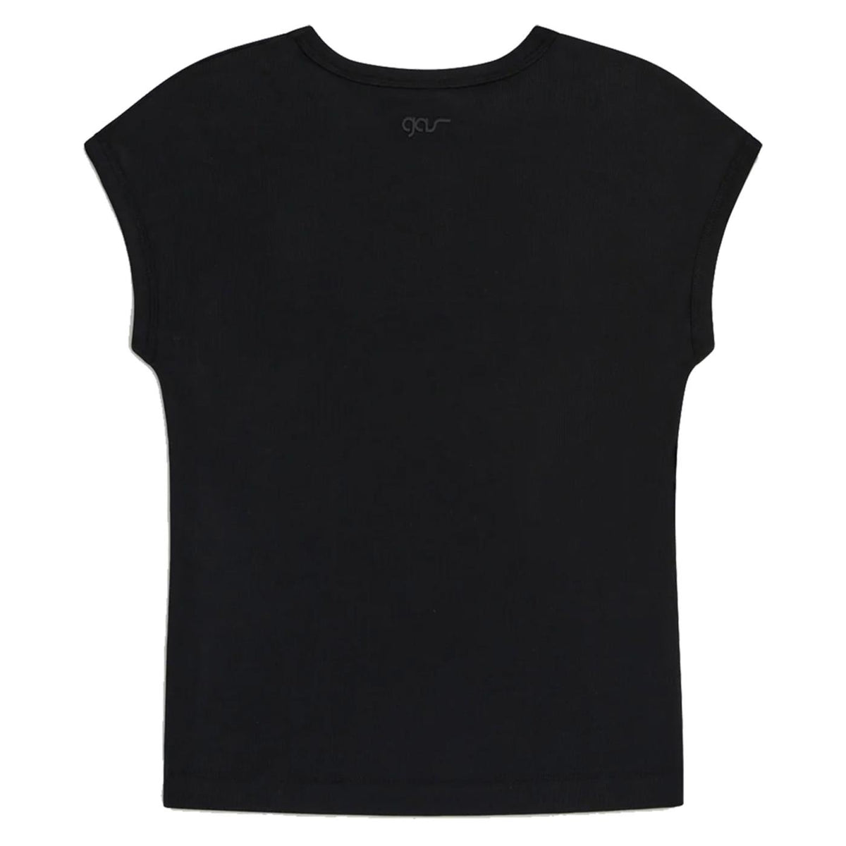 GAS T-SHIRT W HANIS MC CREW - Nero - vista 2