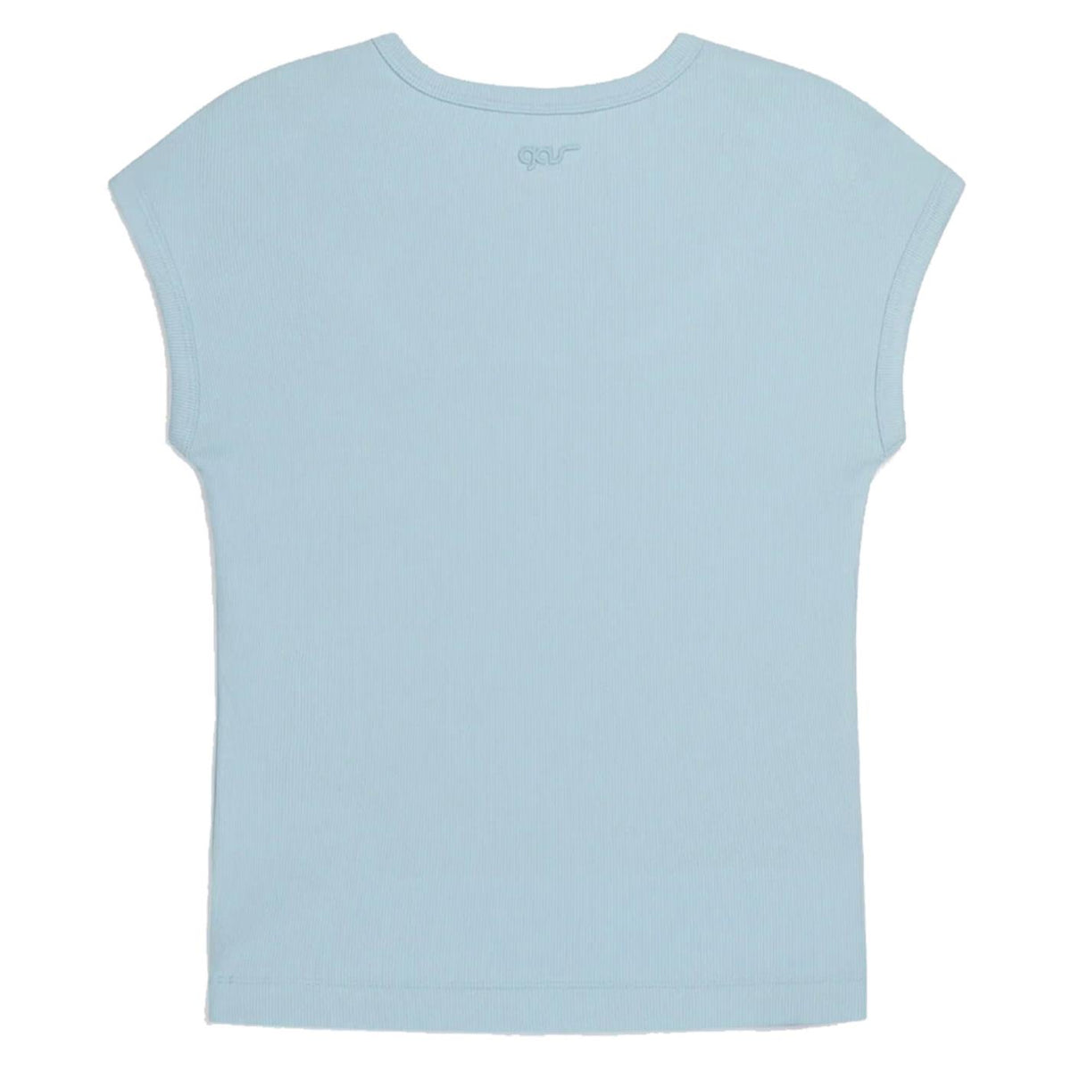 GAS T-SHIRT W HANIS MC CREW - Azzurro - vista 4