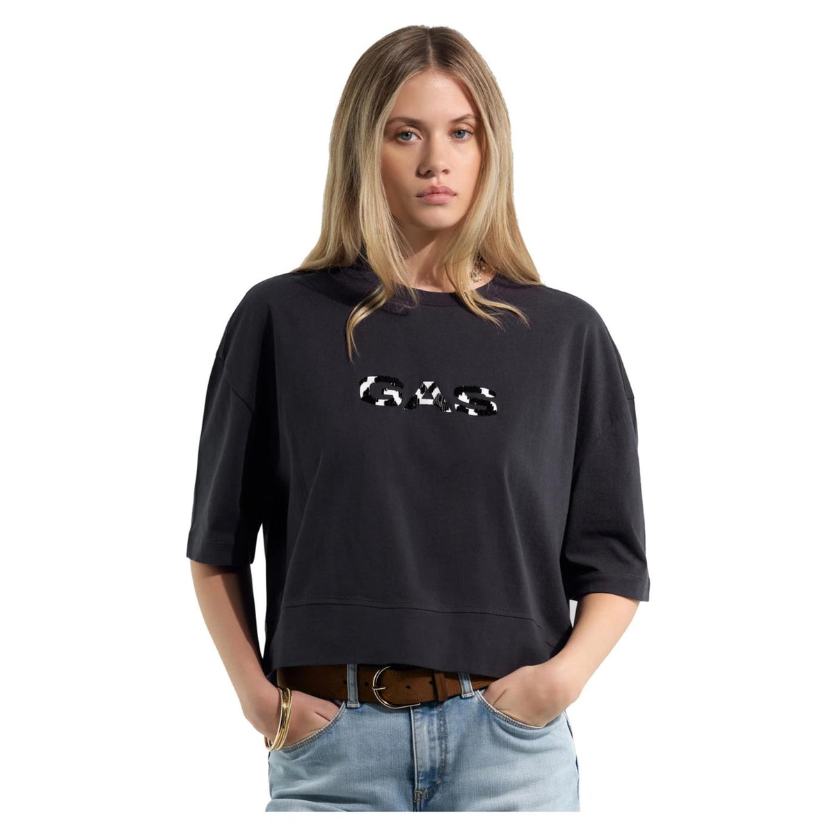 GAS T-SHIRT W SADDY LIGHT