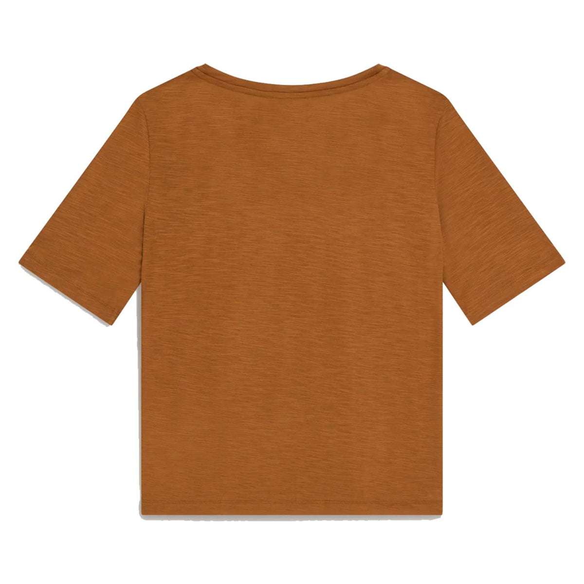 GAS T-SHIRT W ZIRA LIGHT SLUB - Marrone chiaro - vista 3