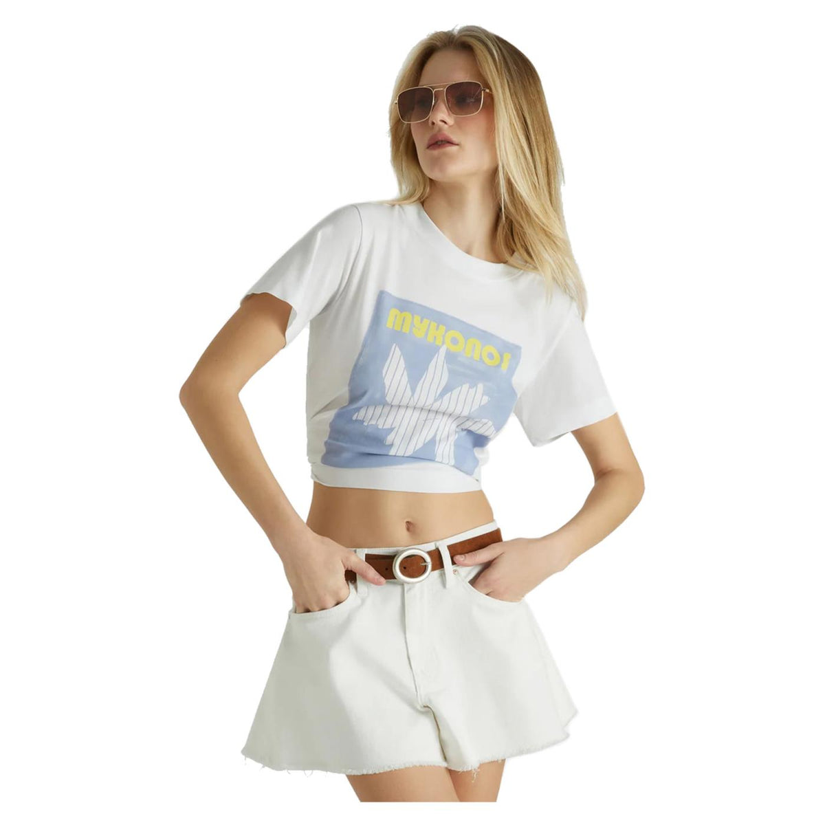 GAS T-SHIRT MC TARA CROP