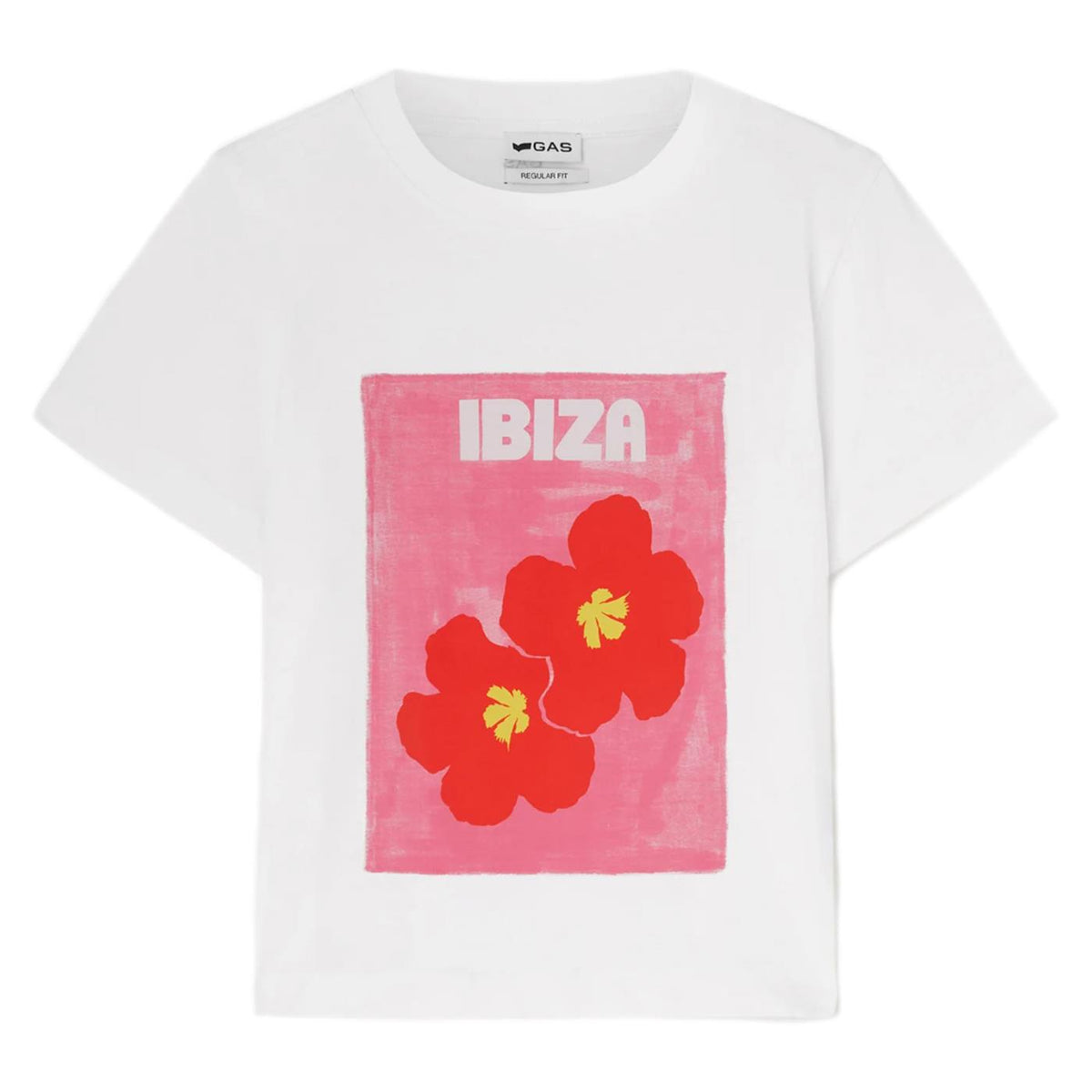 GAS T-SHIRT MC TARA CROP