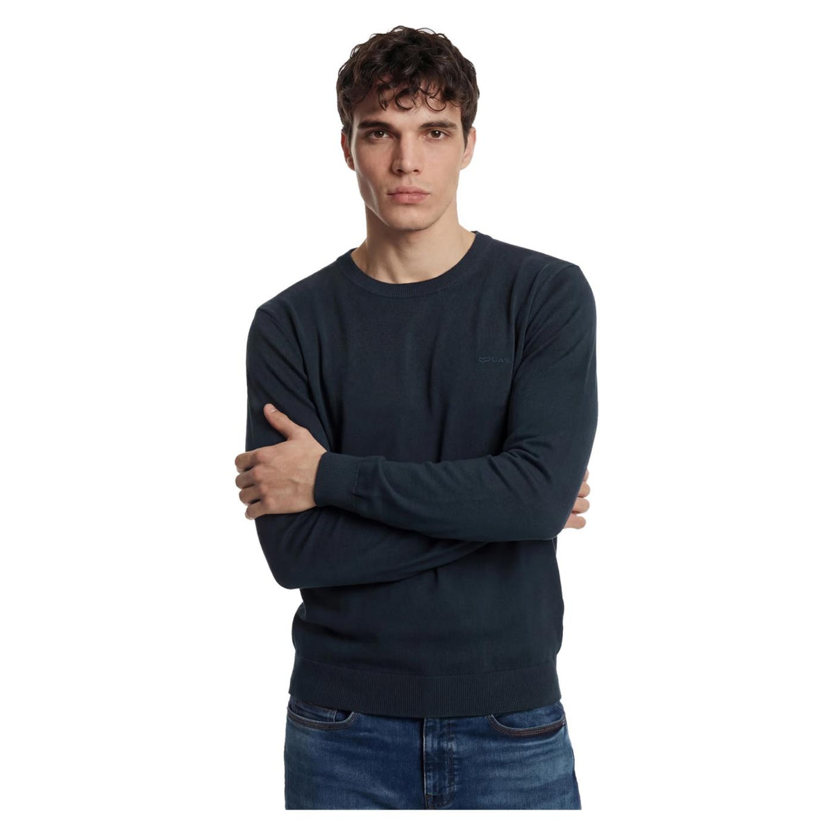 GAS TRICOT AVIER ROUND BACK - Blu - vista 2