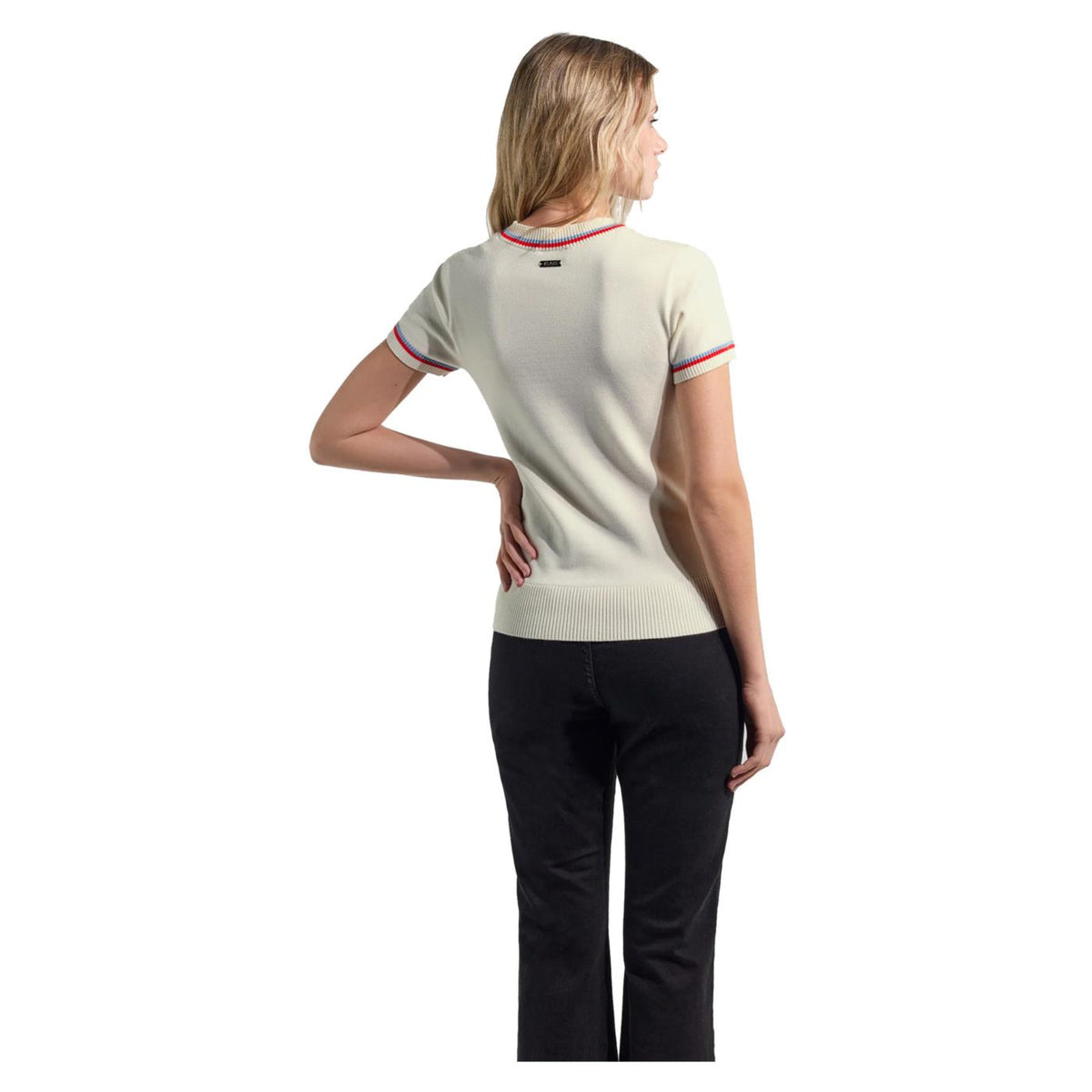 GAS TRICOT W ARIELLE MC - Beige - vista 3