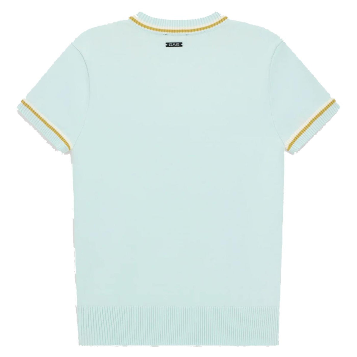 GAS TRICOT W ARIELLE MC - Azzurro - vista 3