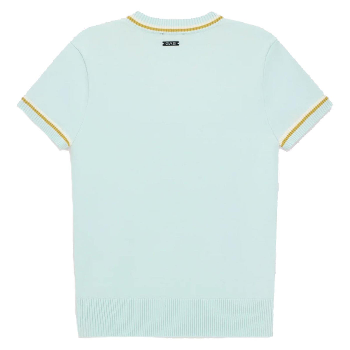 GAS TRICOT W ARIELLE MC - Azzurro - vista 4