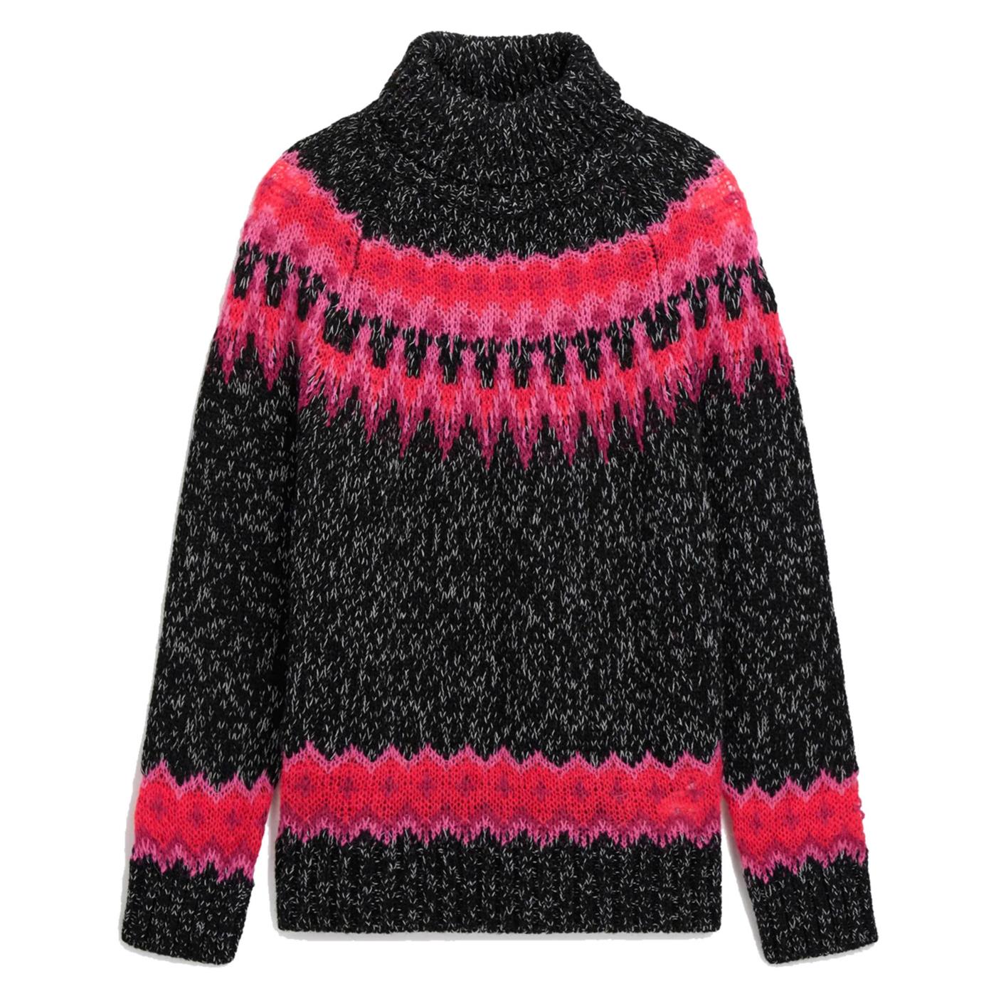 GAS MYLLI W COLLAR MIX MOHAIR