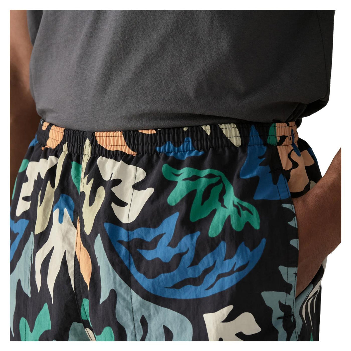 PATAGONIA BAGGIES SHORTS 5IN - Nero - vista 3