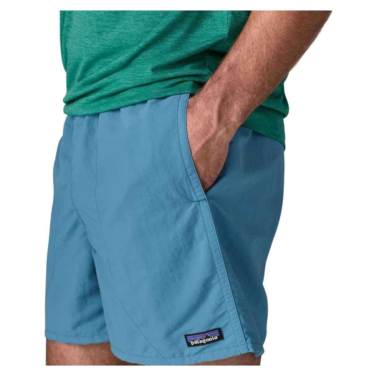 PATAGONIA BAGGIES SHORTS 5IN - Azzurro - vista 3