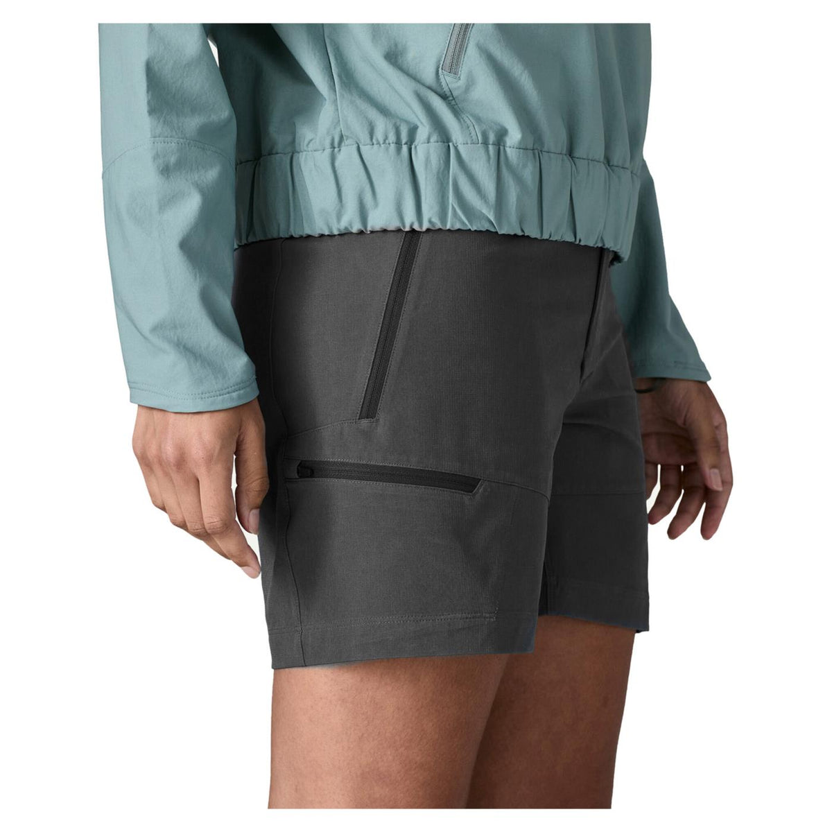 PATAGONIA W TERRAVIA TRAIL SHORTS - Nero - vista 2
