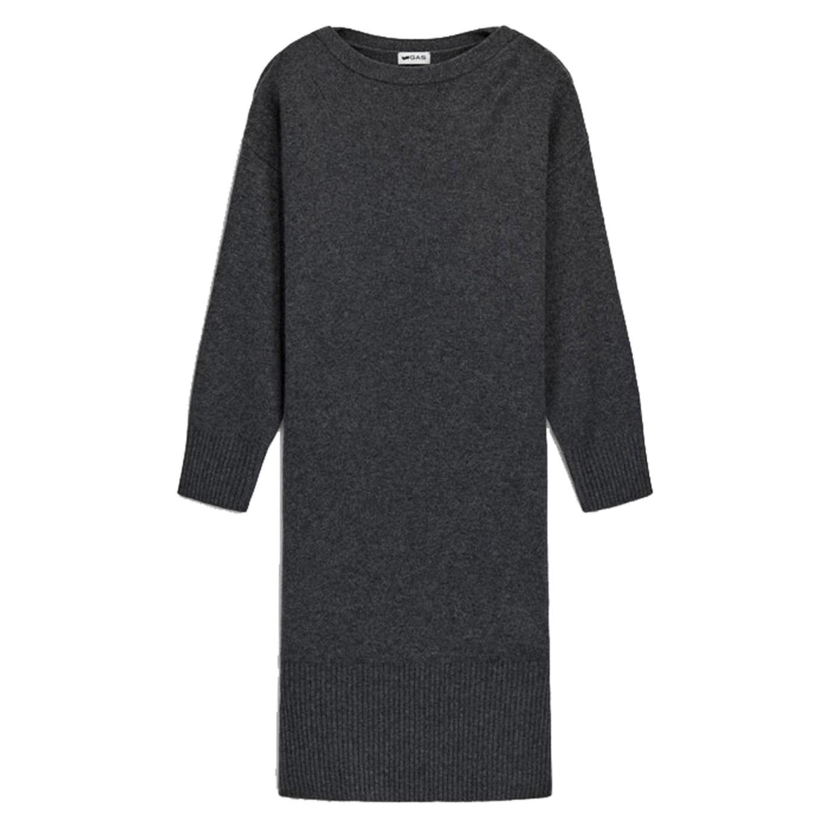 GAS HAYDY COLLAR DRESS WOOL