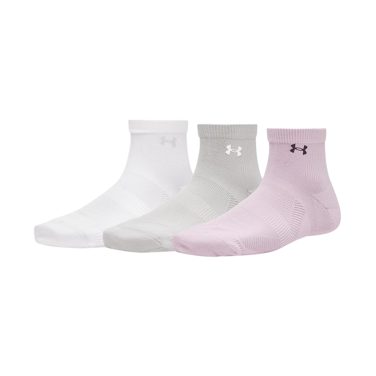 UNDER ARMOUR VANISH 3PK QUARTER SOCKS