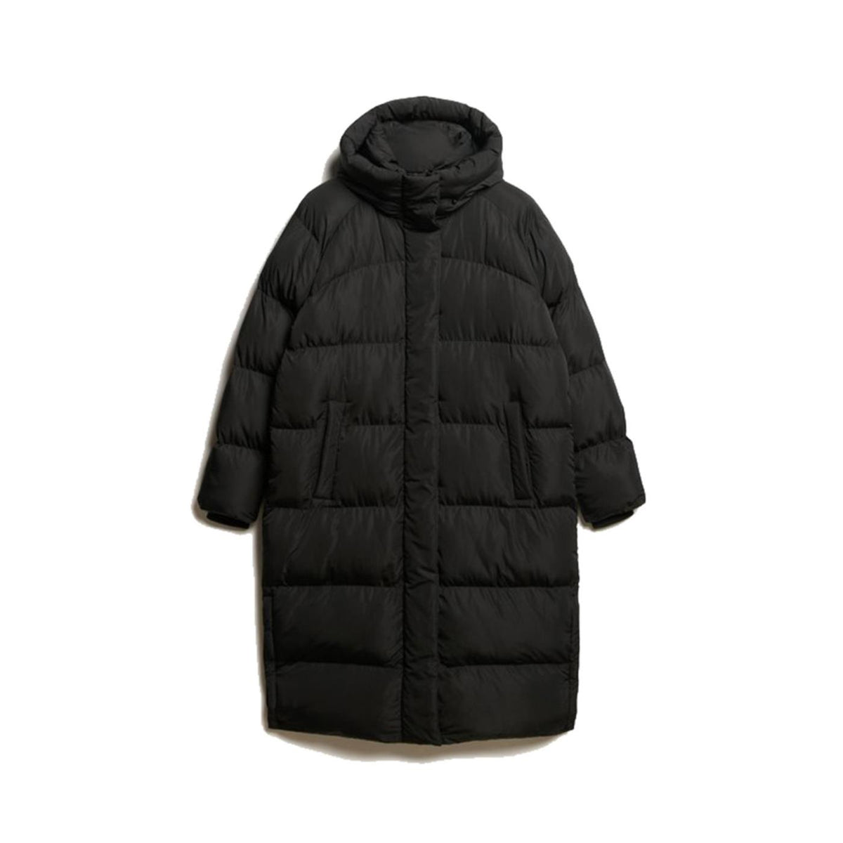 SUPERDRY LONGLINE HOODED PUFFER W