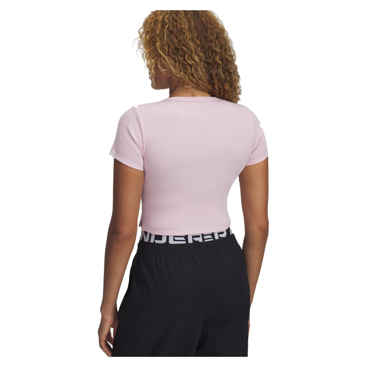 UNDER ARMOUR W RIVAL RIB BABY TEE - seconda immagine