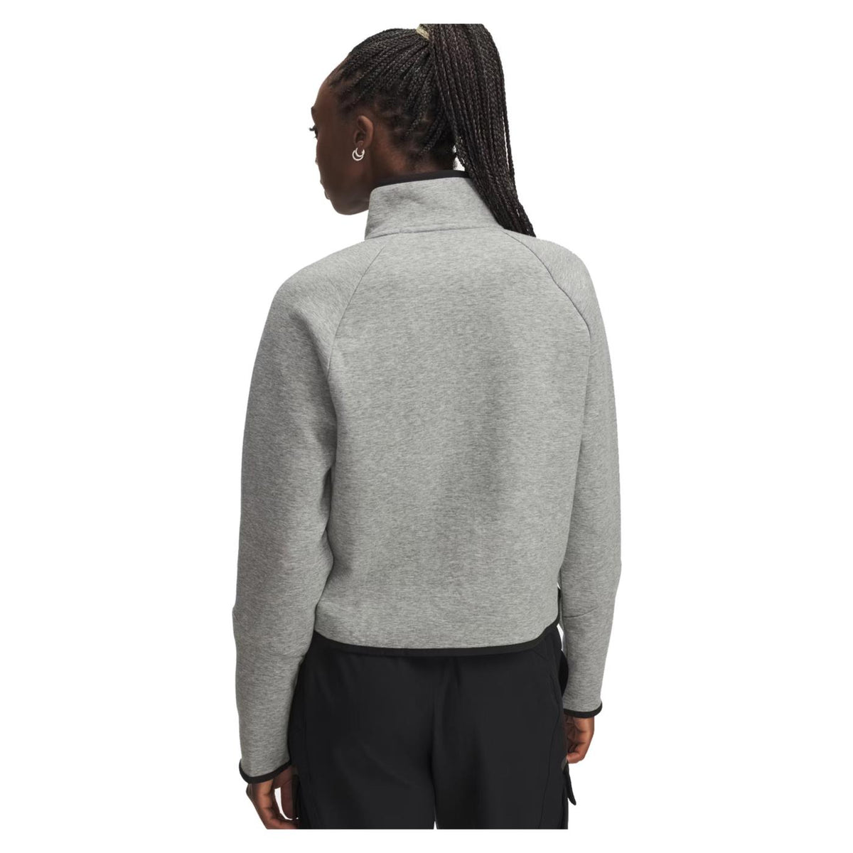 UNDER ARMOUR W UNSTOPPABLE FLC HZ - Grigio chiaro - vista 2