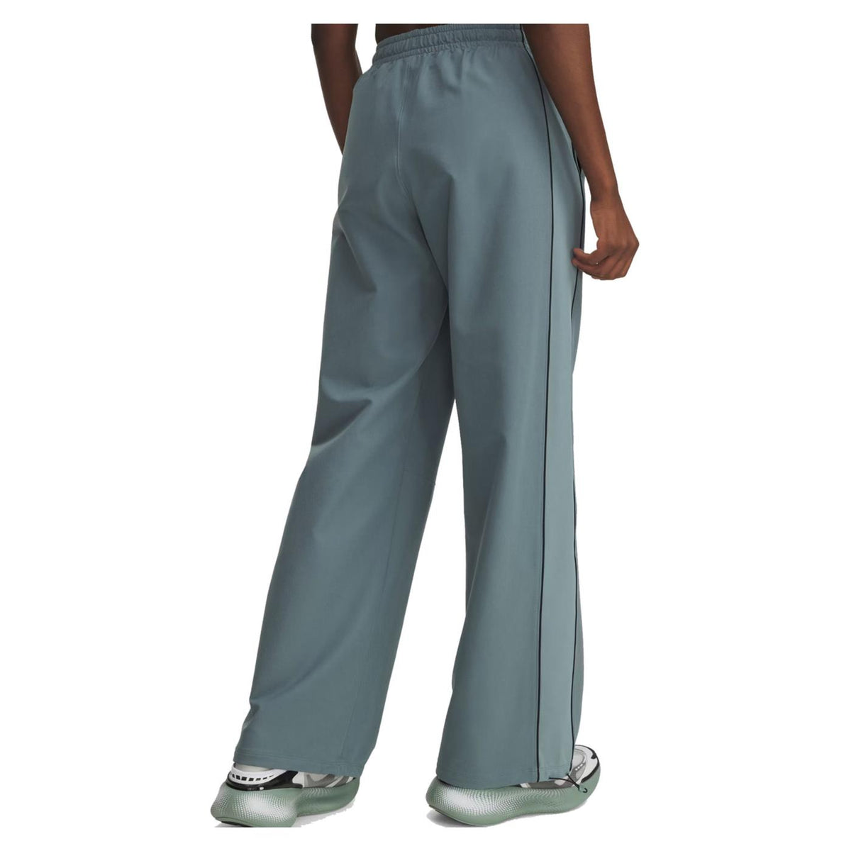 UNDER ARMOUR W RIVAL SWOVEN PANT - Blu - vista 2