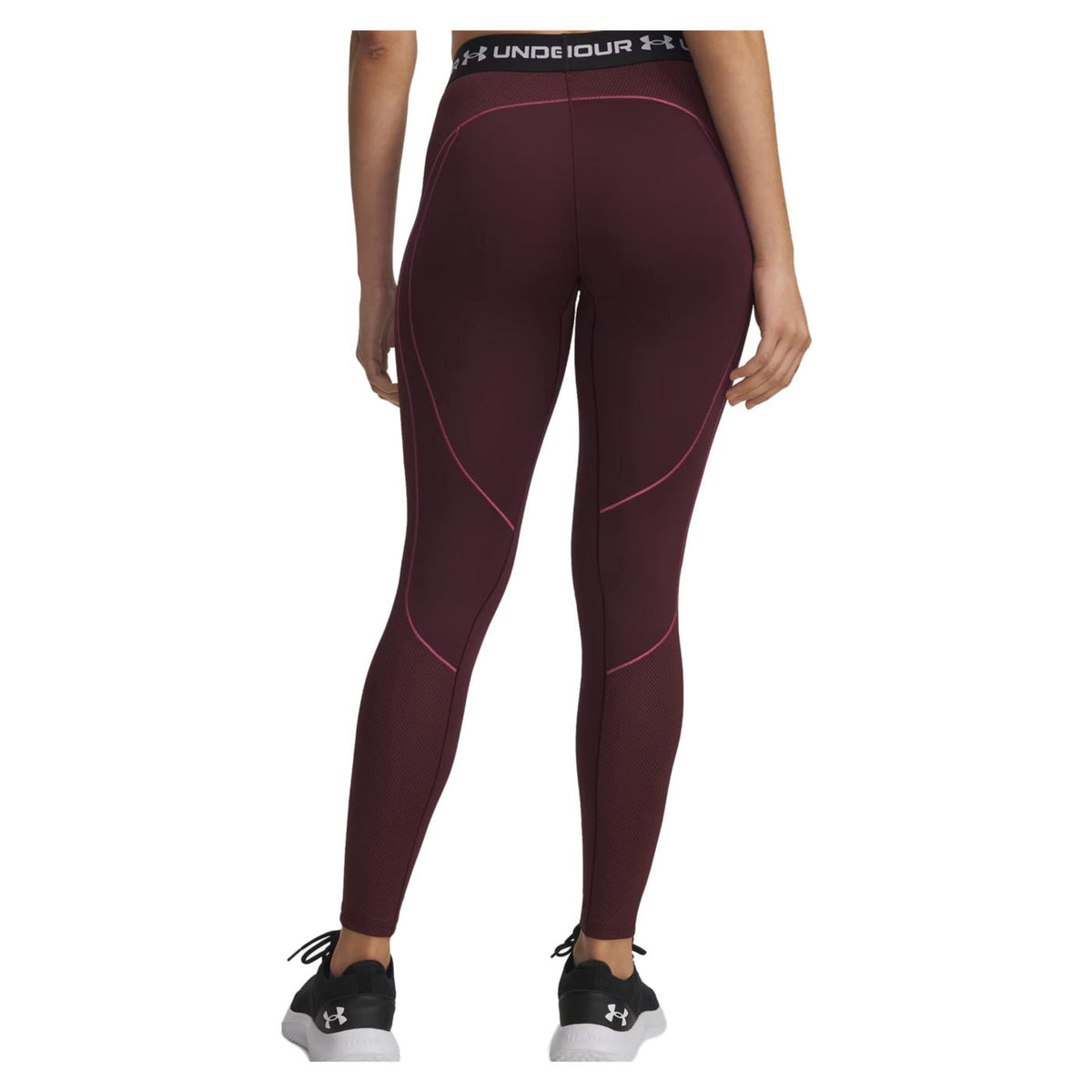 UNDER ARMOUR COLDGEAR NOVELTY LEGGING - Bordeaux - vista 2