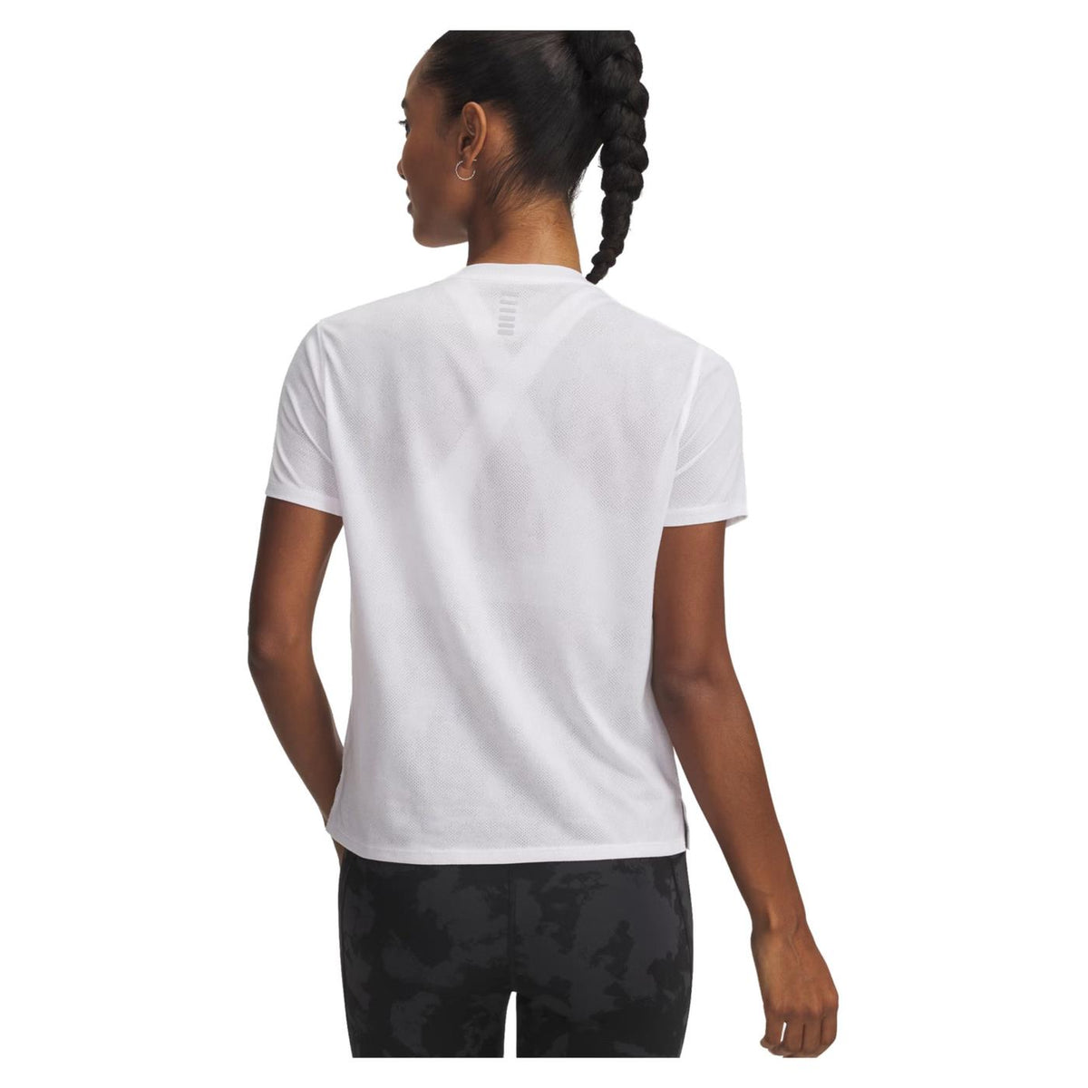 UNDER ARMOUR W LAUNCH JACQUARD SS TEE - seconda immagine