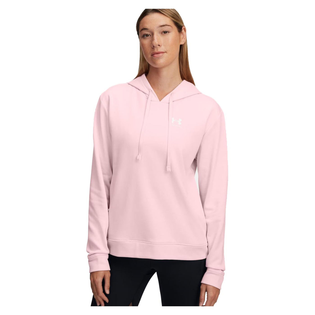 UNDER ARMOR WOMAN RIVAL TERRY HOODIE