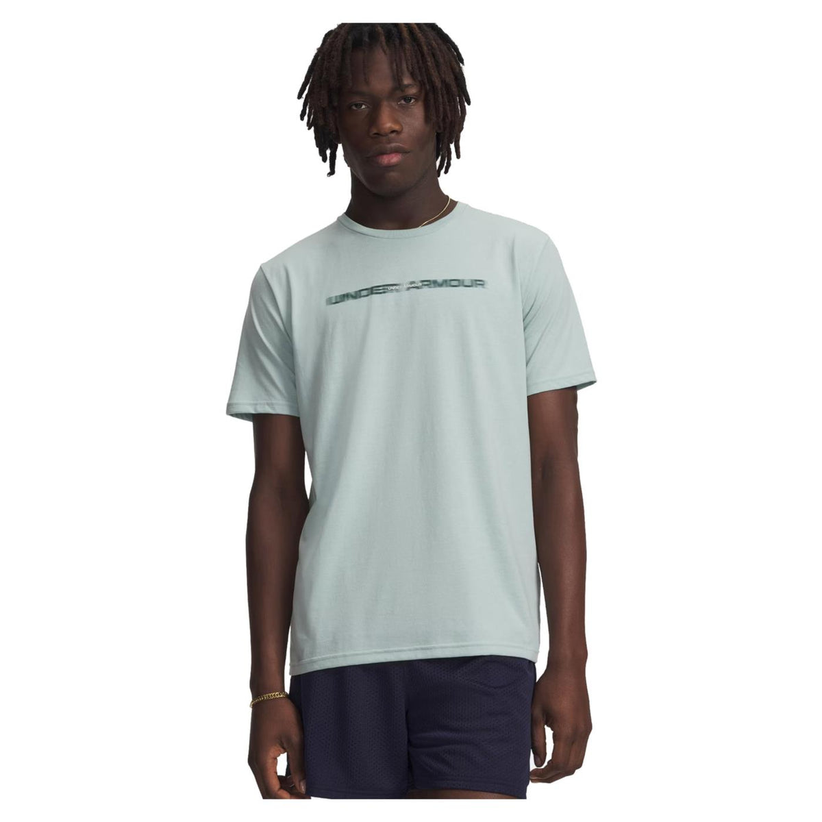 UNDER ARMOUR BLUR WM SS TEE - Azzurro - immagine principale