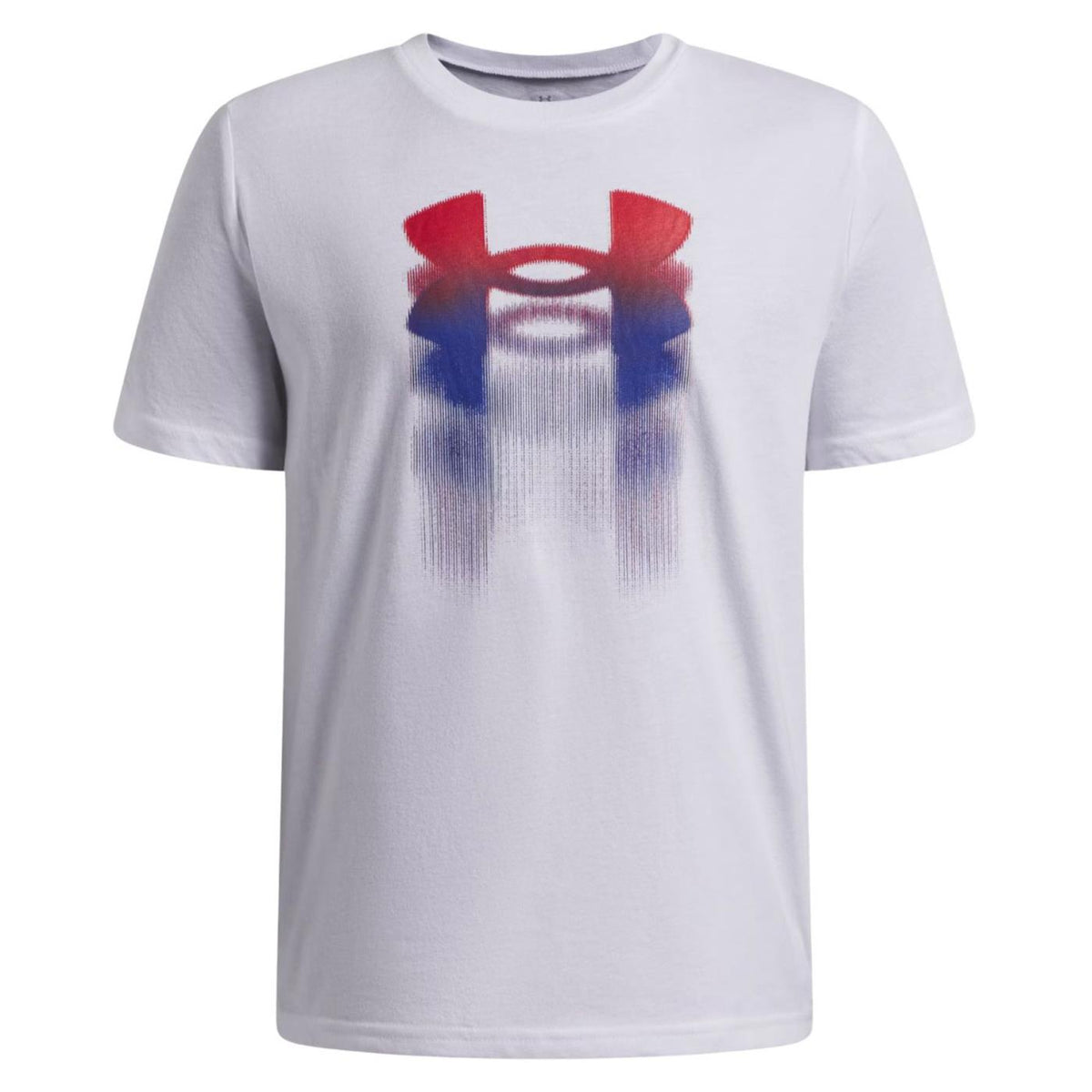 UNDER ARMOUR BOY LOGO BLUR SS TEE - Bianco - immagine principale