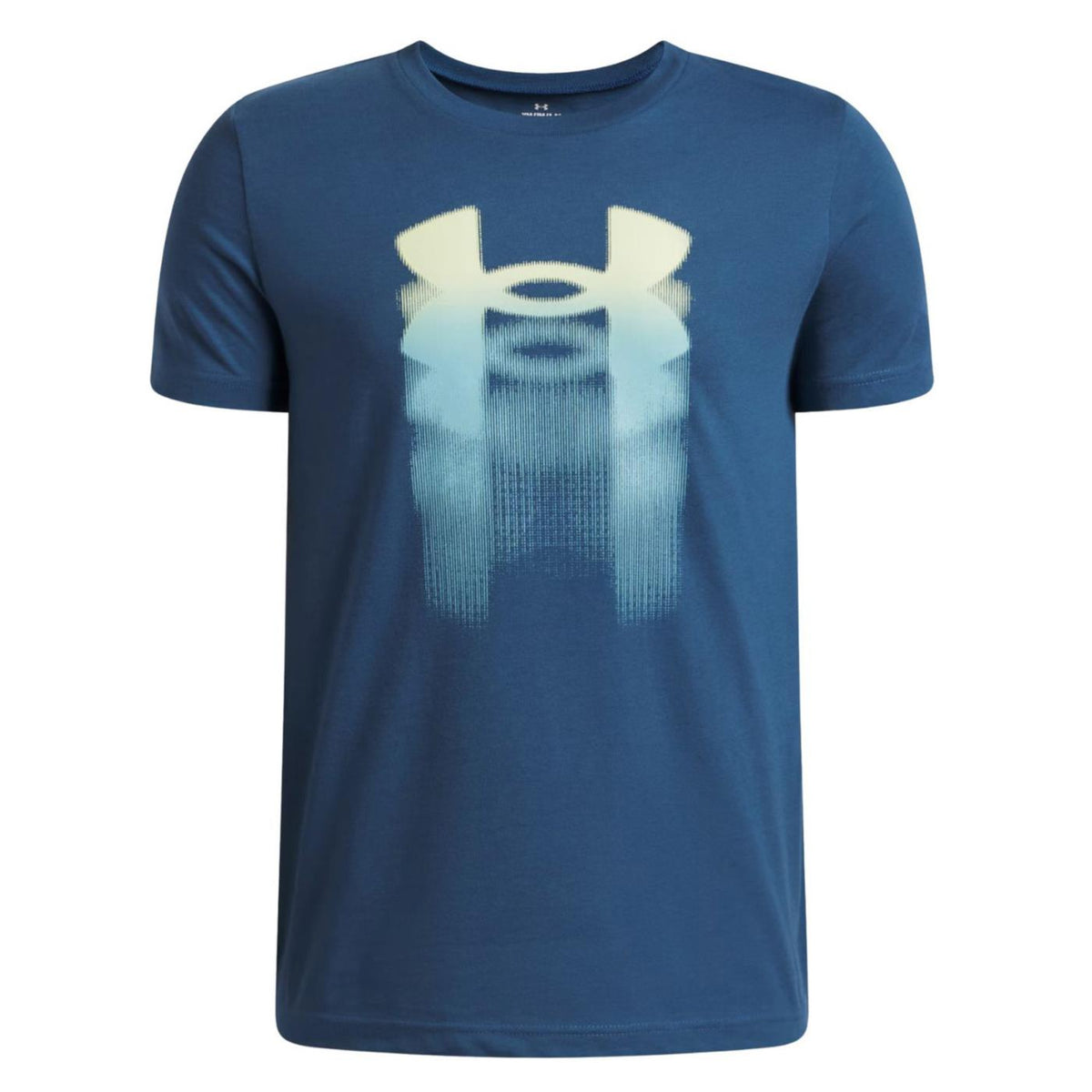 UNDER ARMOUR BOY LOGO BLUR SS TEE - Blu - immagine principale