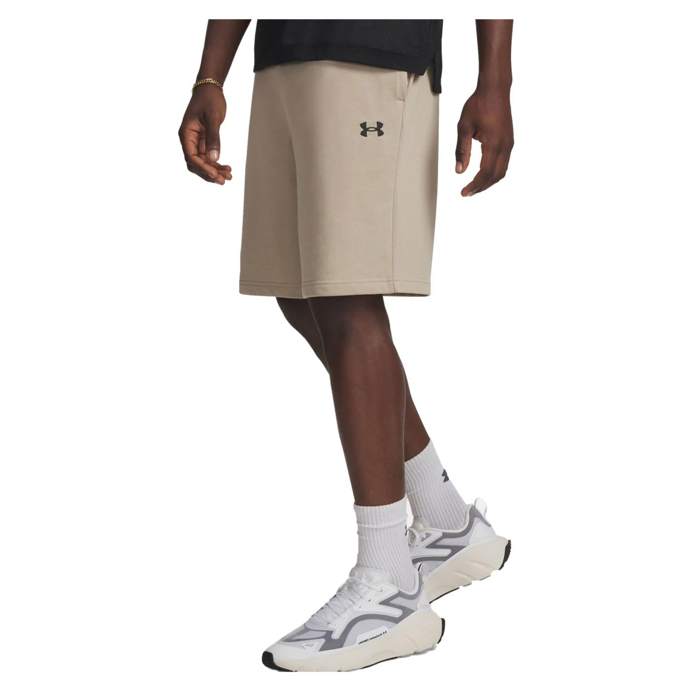 UNDER ARMOUR RIVAL LW SHORTS - Beige - immagine principale