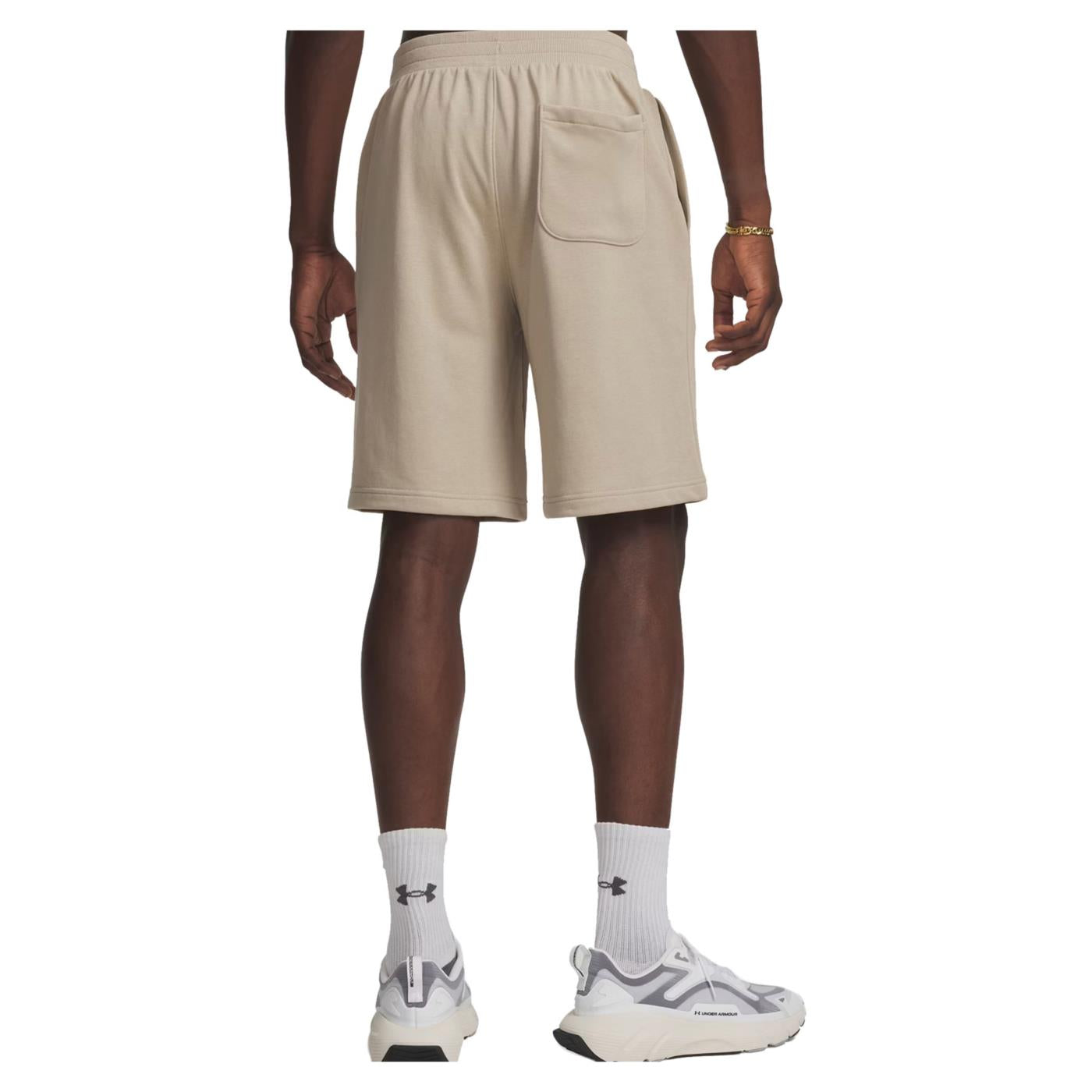 UNDER ARMOUR RIVAL LW SHORTS - Beige - vista 2