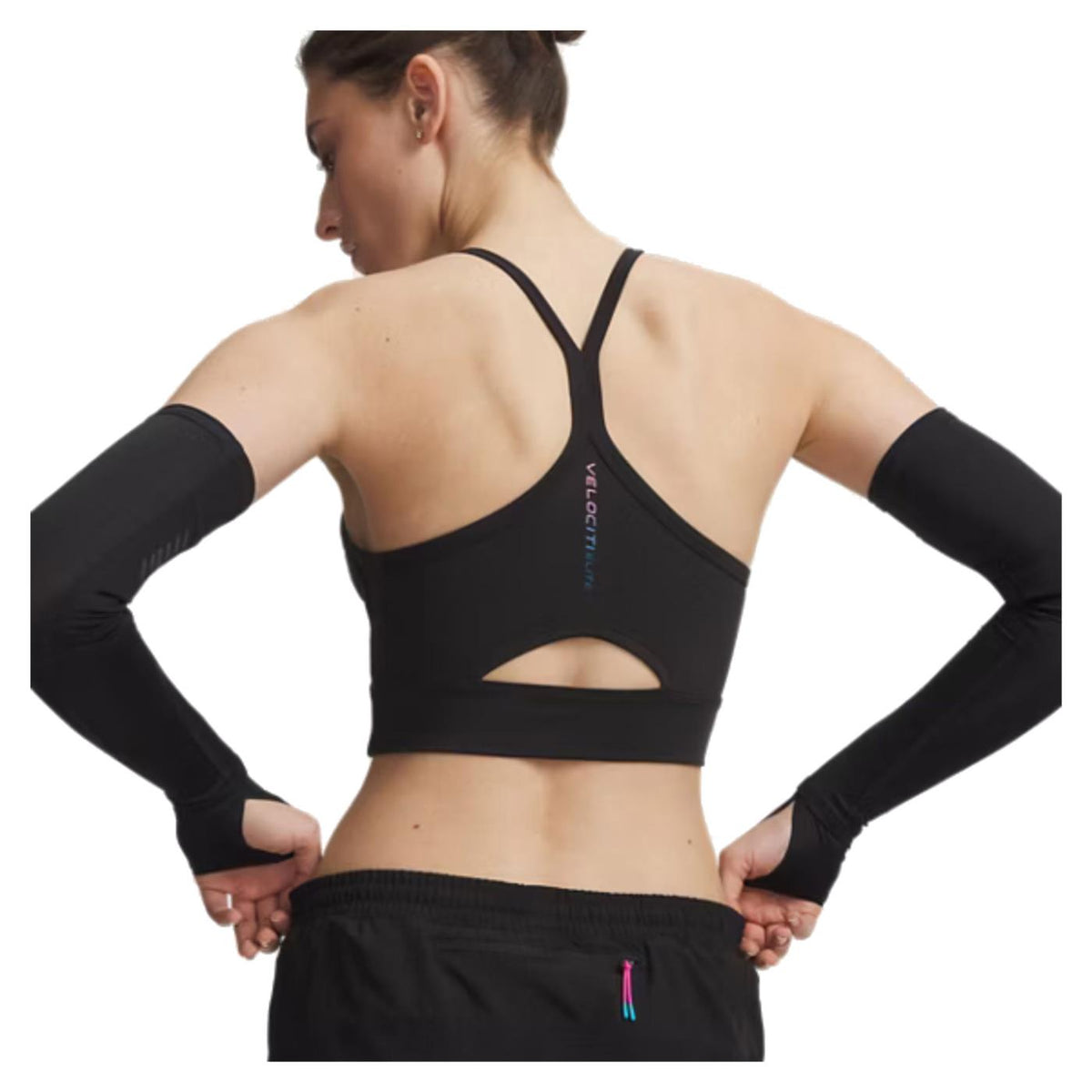 UNDER ARMOUR VELOCITI ELITE CROP TANK - seconda immagine