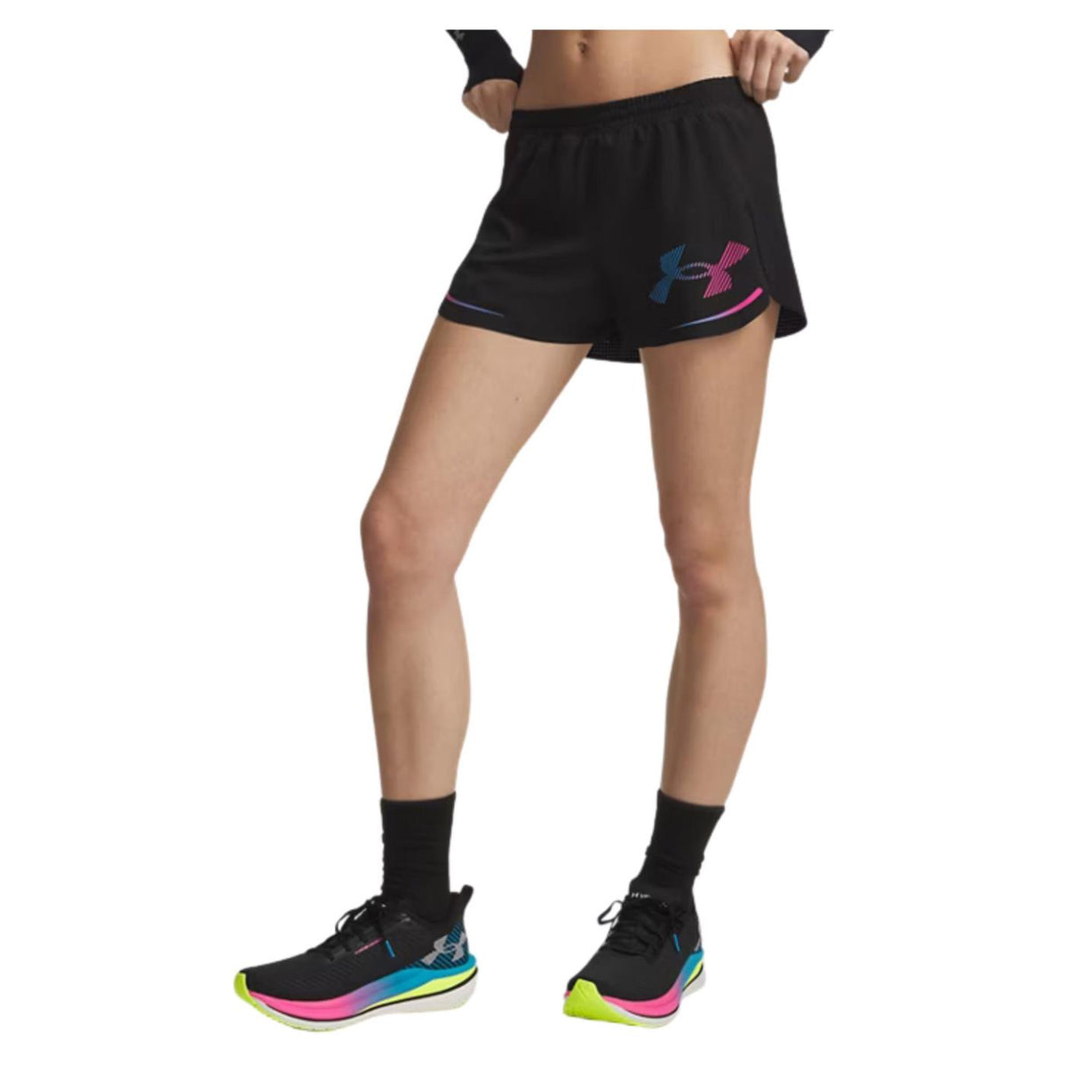UNDER ARMOUR W VELOCITI ELITE SHORTS - Nero - immagine principale