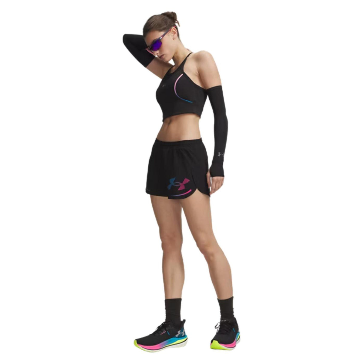 UNDER ARMOUR W VELOCITI ELITE SHORTS - Nero - vista 3