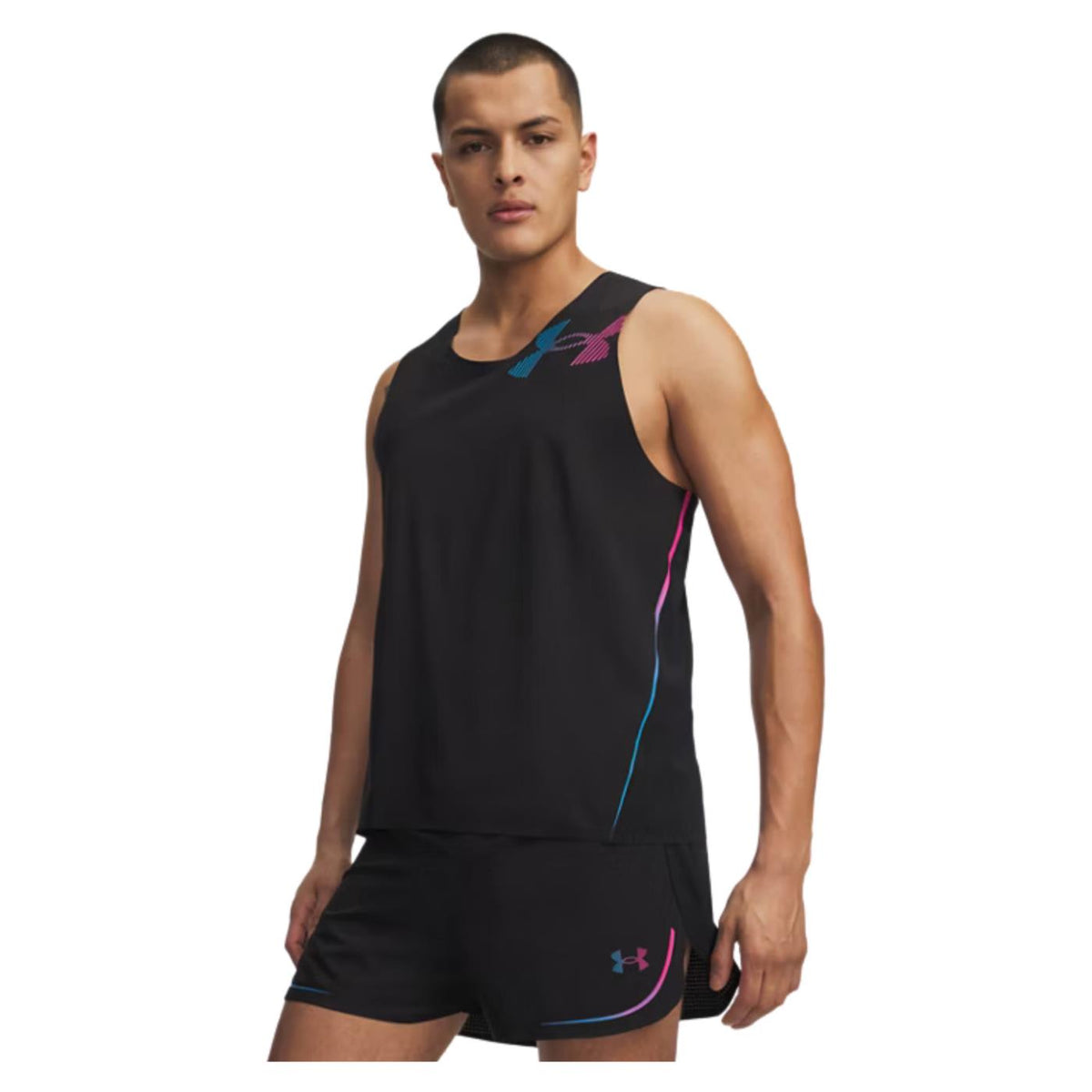 UNDER ARMOUR VELOCITI ELITE SINGLET - Nero - immagine principale