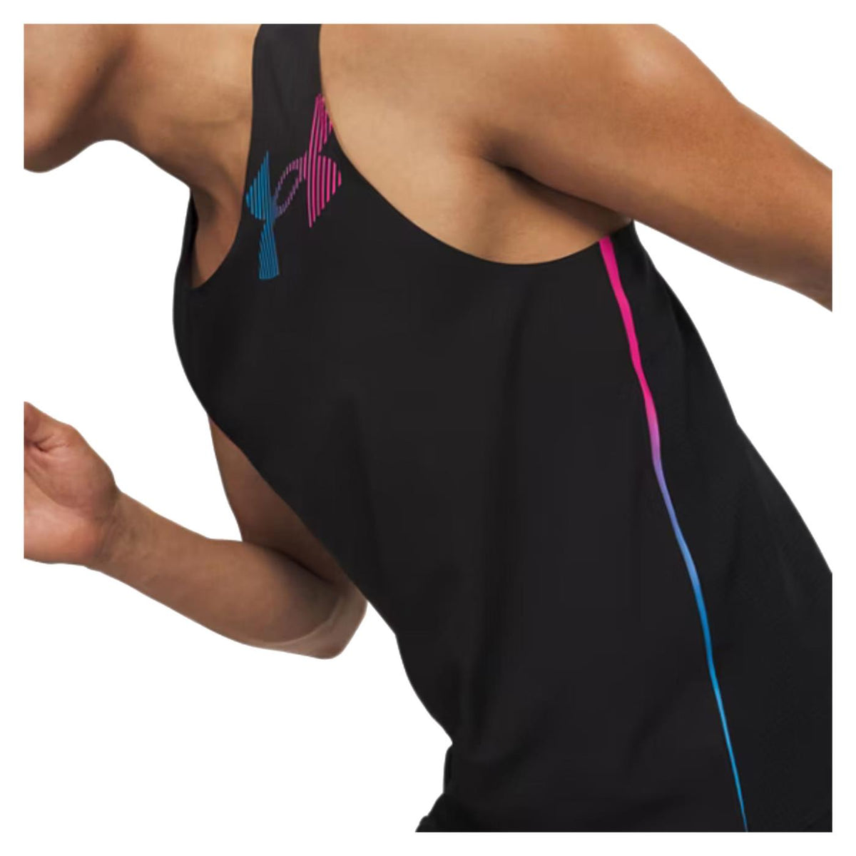 UNDER ARMOUR VELOCITI ELITE SINGLET - Nero - vista 3