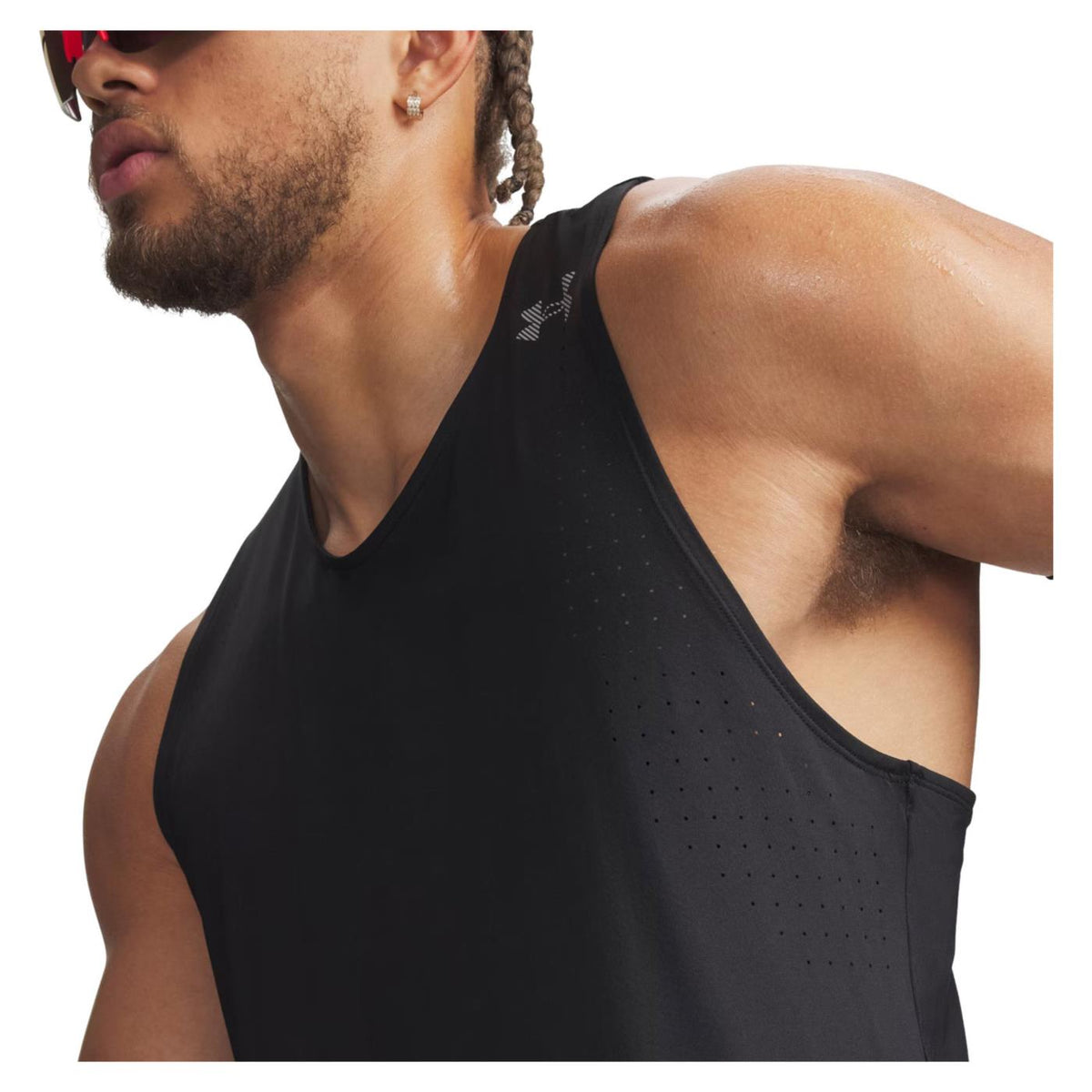 UNDER ARMOUR VELOCITI PRO SINGLET - Nero - vista 3