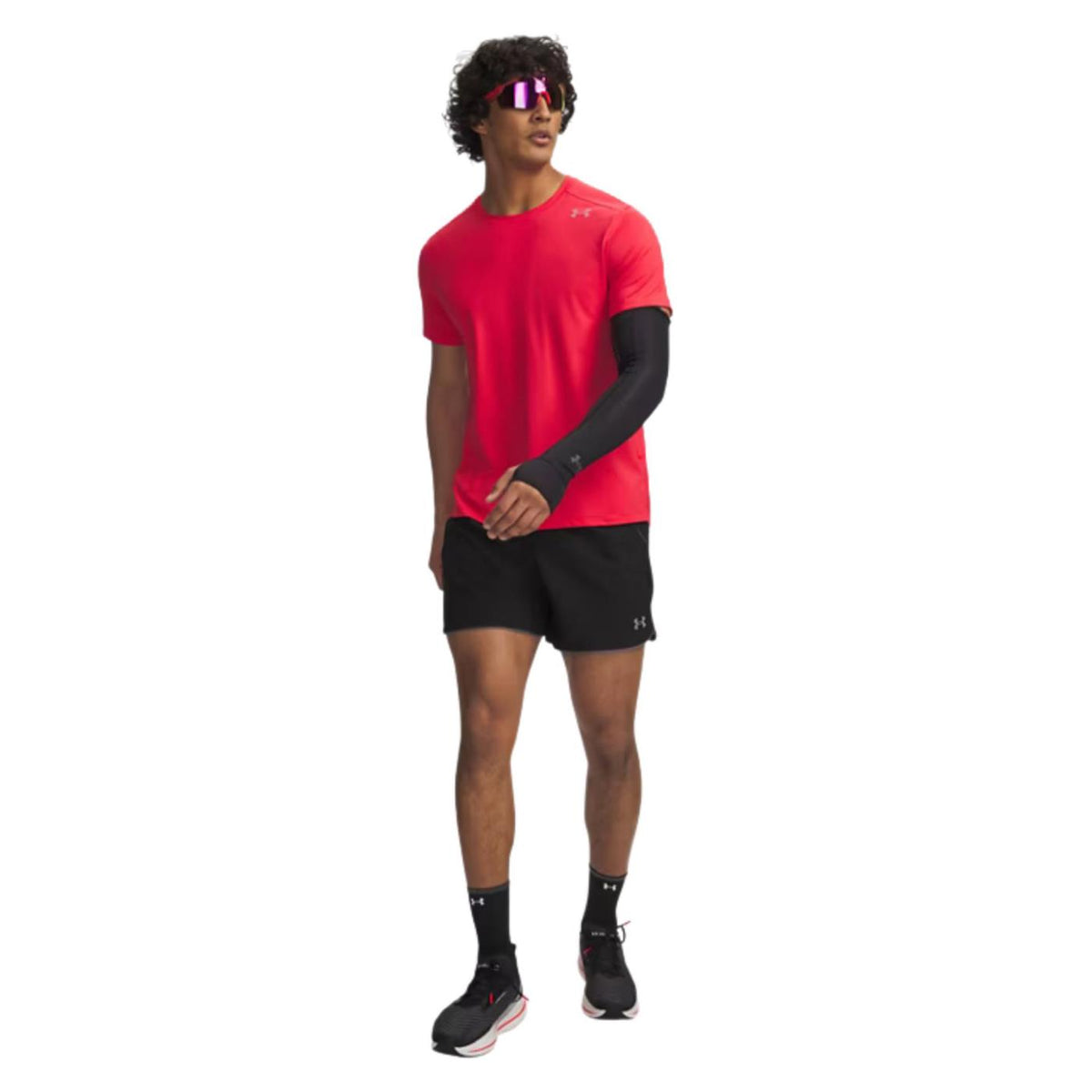 UNDER ARMOUR VELOCITI PRO 5IN SHORT - Nero - vista 3