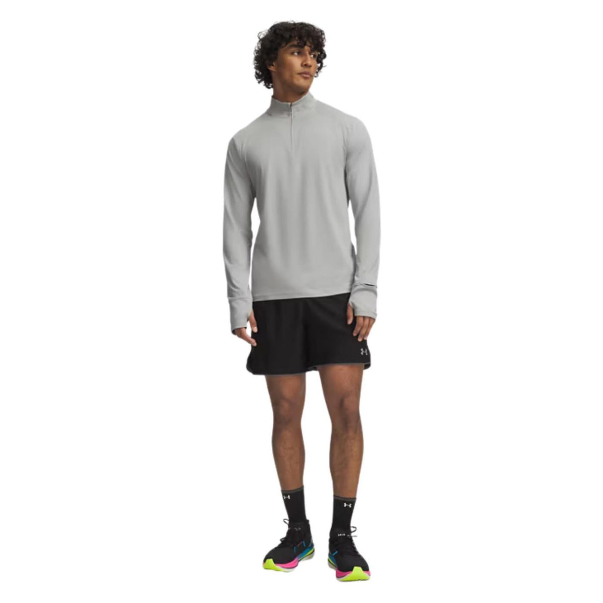 UNDER ARMOUR VELOCITI PRO 7IN SHORT - Nero - vista 3